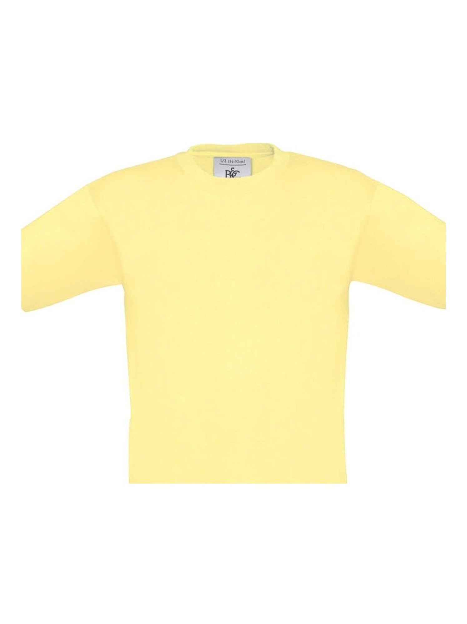 B&C - T-shirt motif/style uni EXACT - Jaune