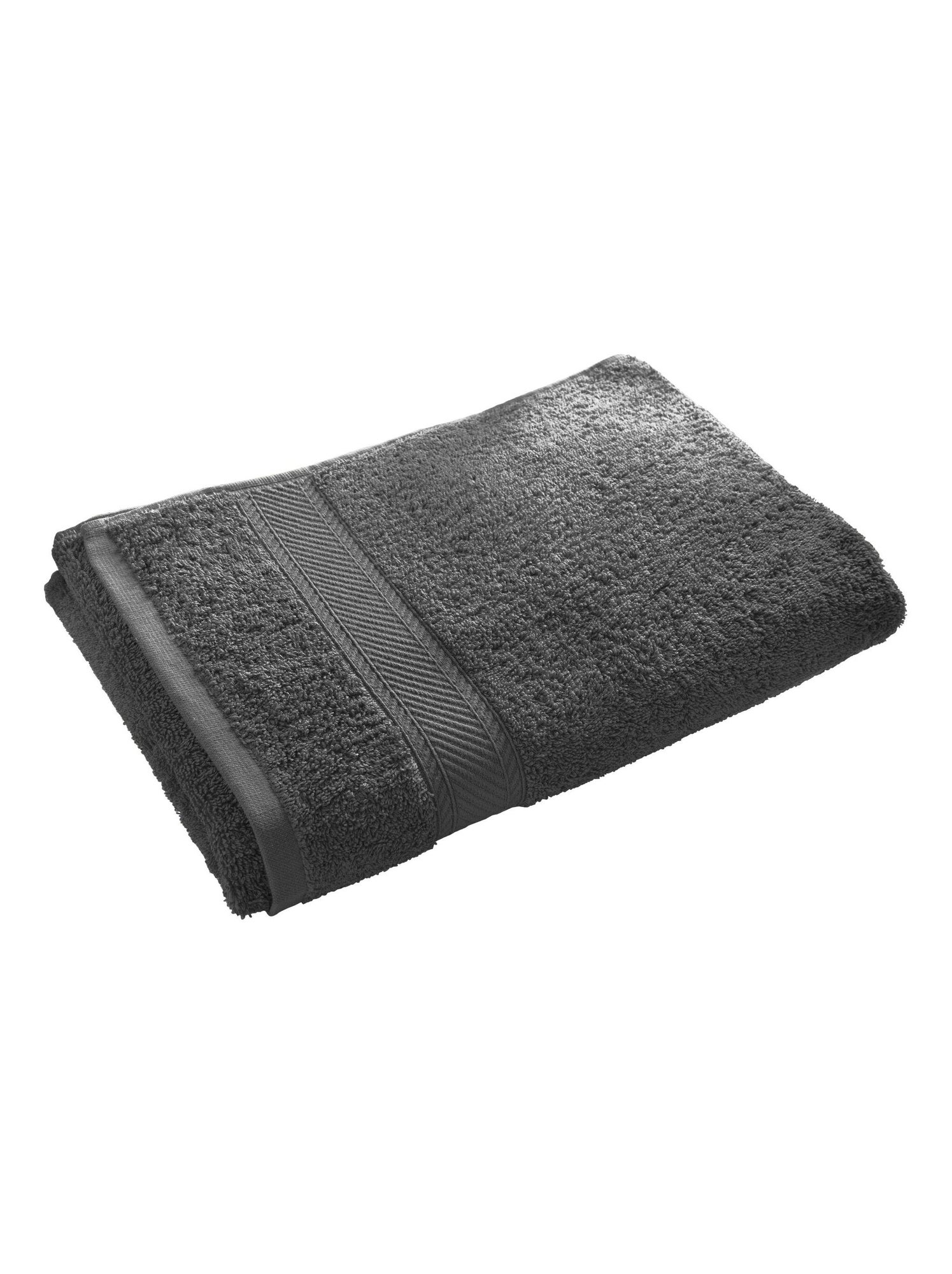 Becquet - drap de bain claire en coton - Gris foncé