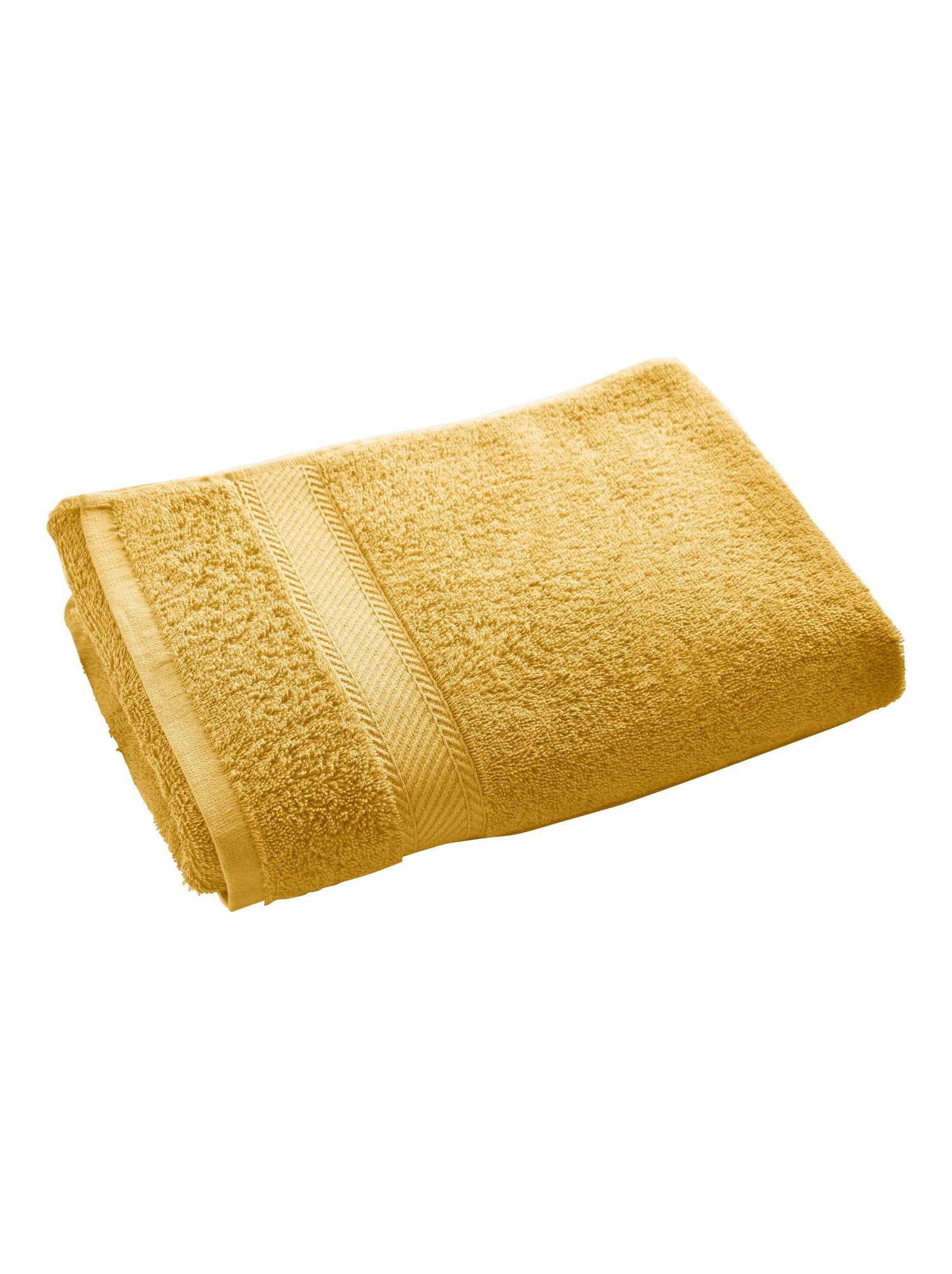Becquet - drap de bain claire en coton - Jaune foncé
