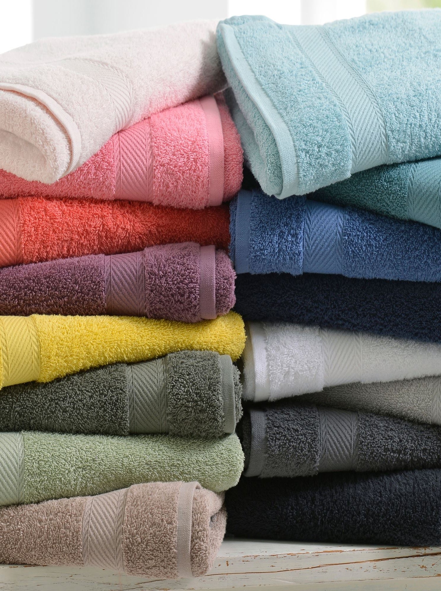 Becquet - drap de bain claire en coton - Noir