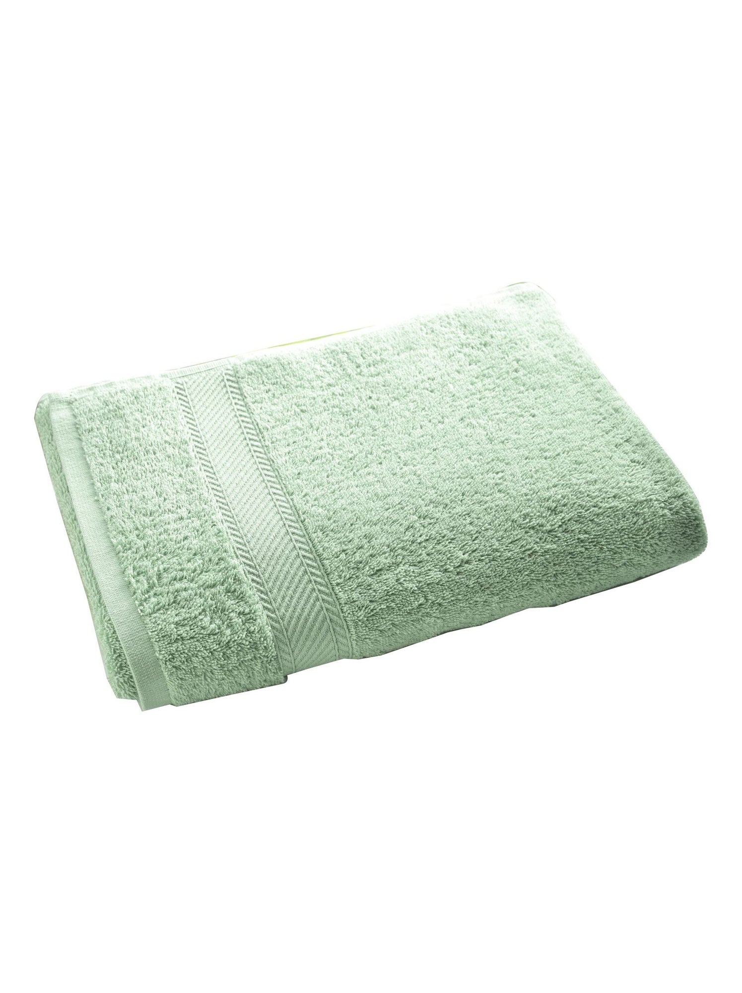 Becquet - drap de bain claire en coton - Vert jade