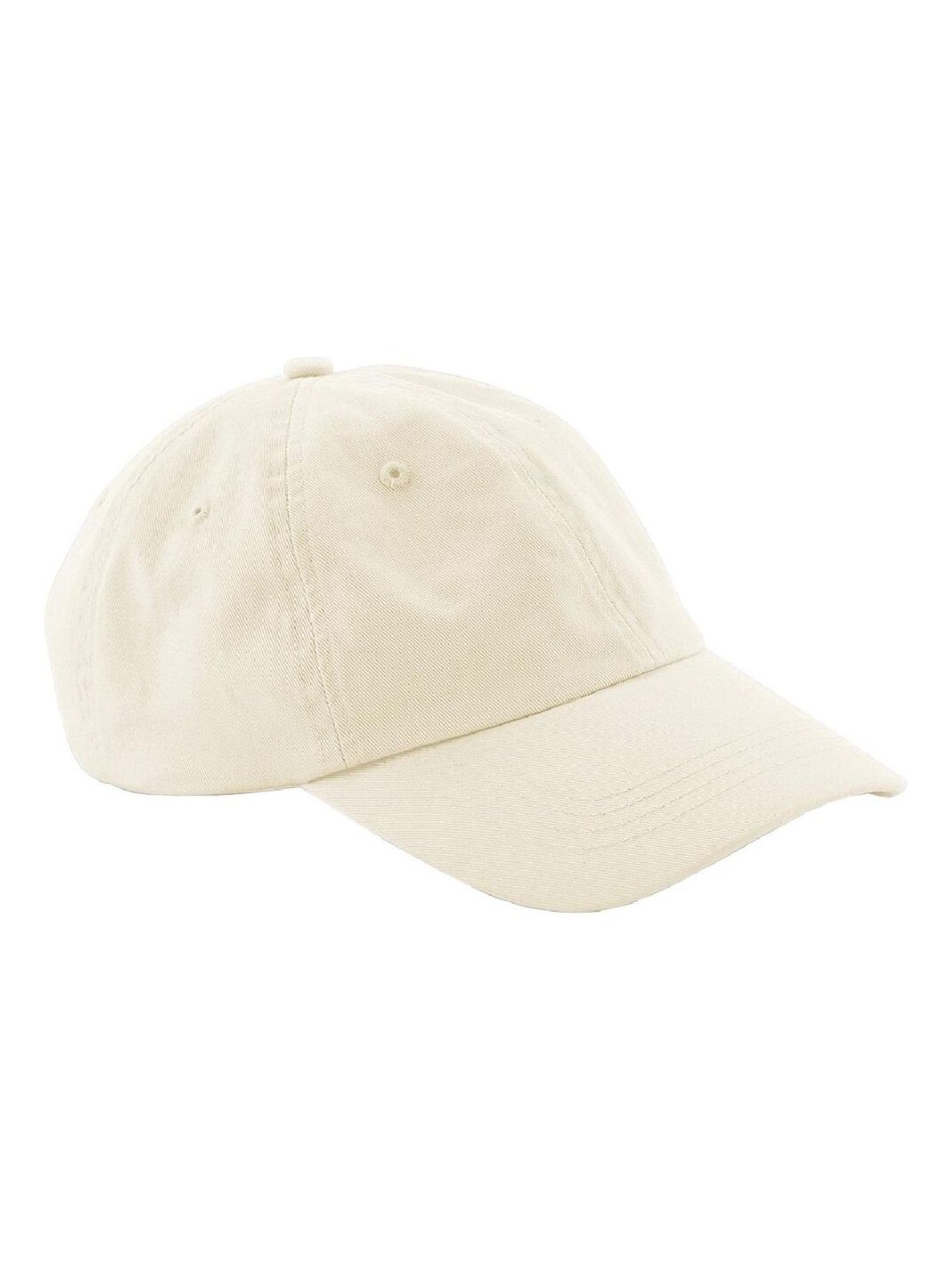 Beechfield Casquette unisexe à 6 panneaux, profil bas - Beige