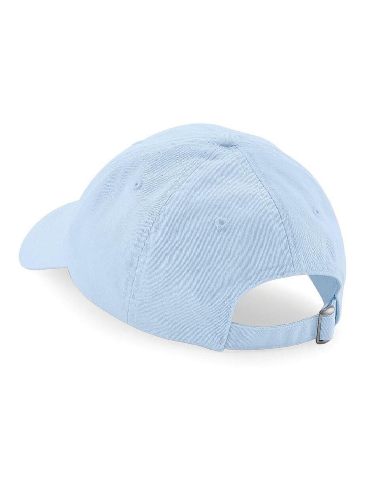 Beechfield Casquette unisexe à 6 panneaux, profil bas - Bleu