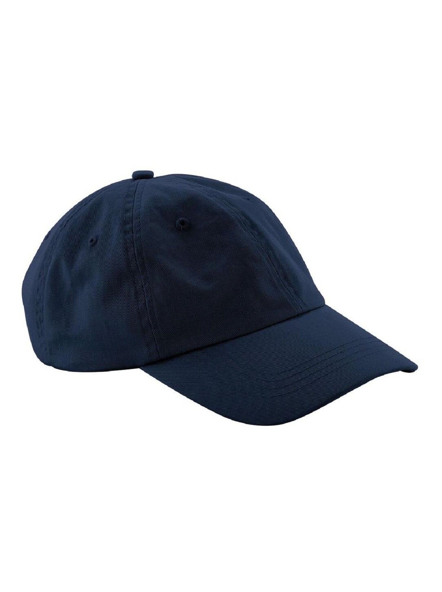 Beechfield Casquette unisexe à 6 panneaux, profil bas - Bleu marine