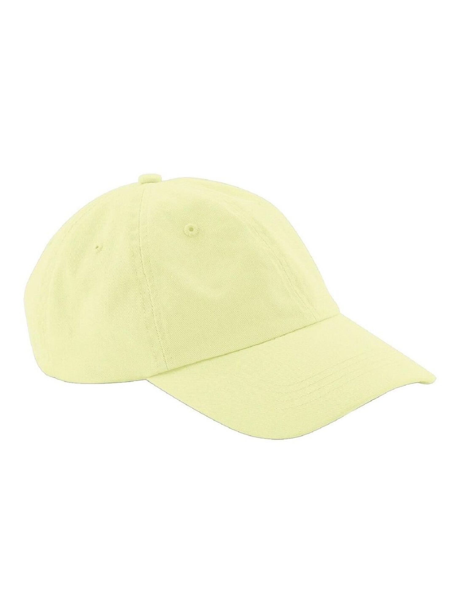 Beechfield Casquette unisexe à 6 panneaux, profil bas - Jaune