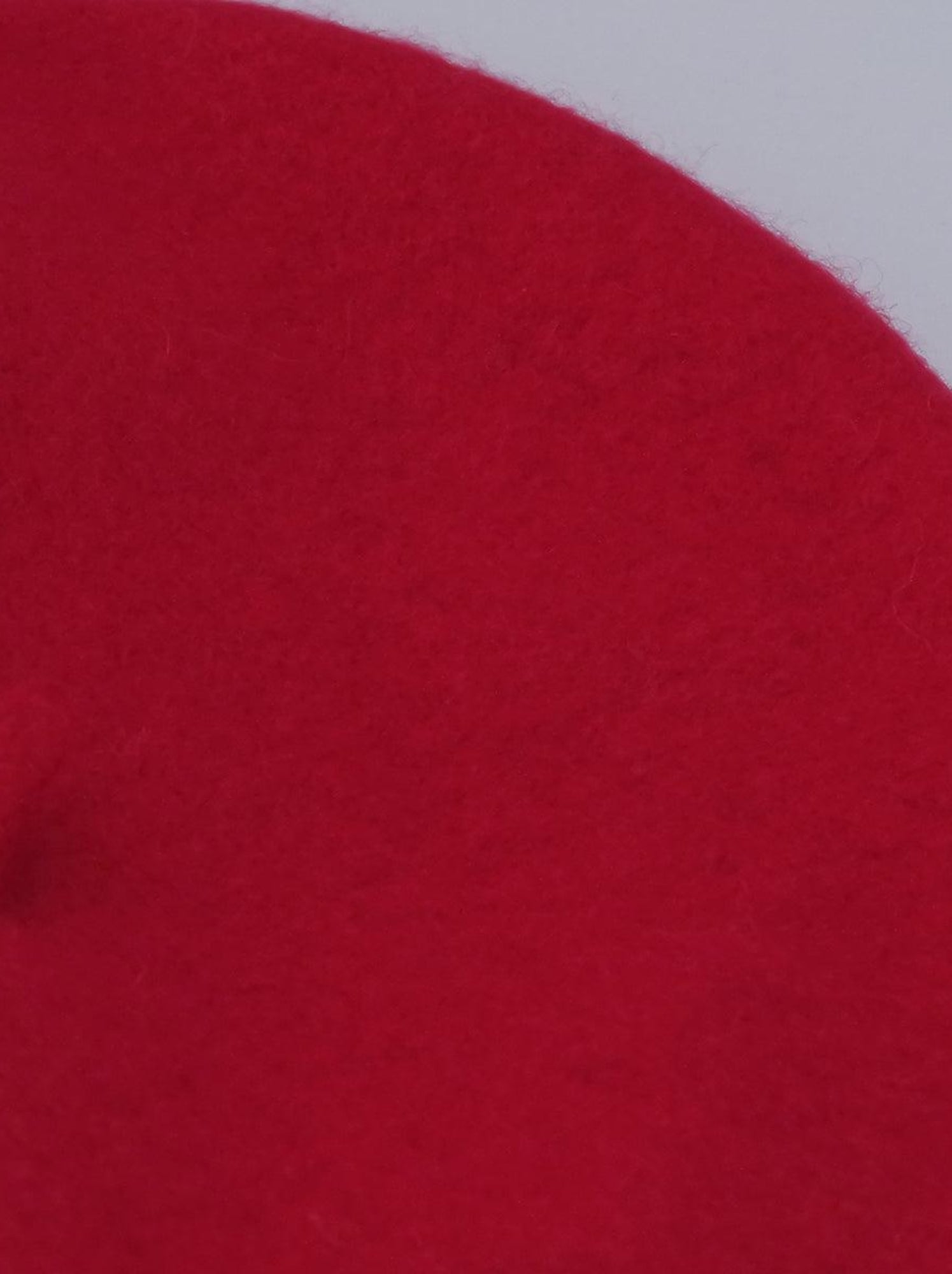 Béret femme 100% laine – taille unique – doux et élégant - Rouge
