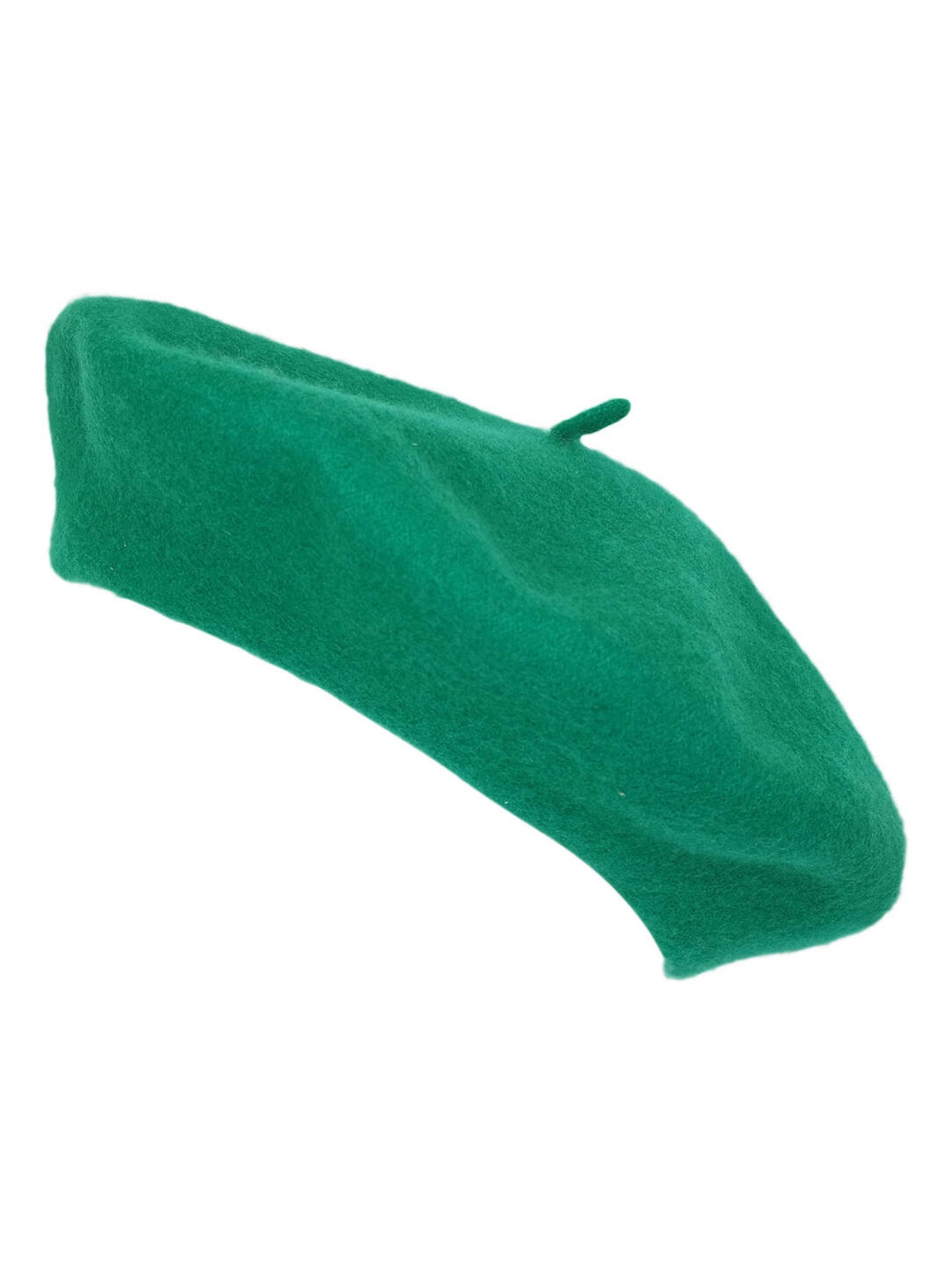 Béret femme 100% laine – taille unique – doux et élégant - Vert menthe