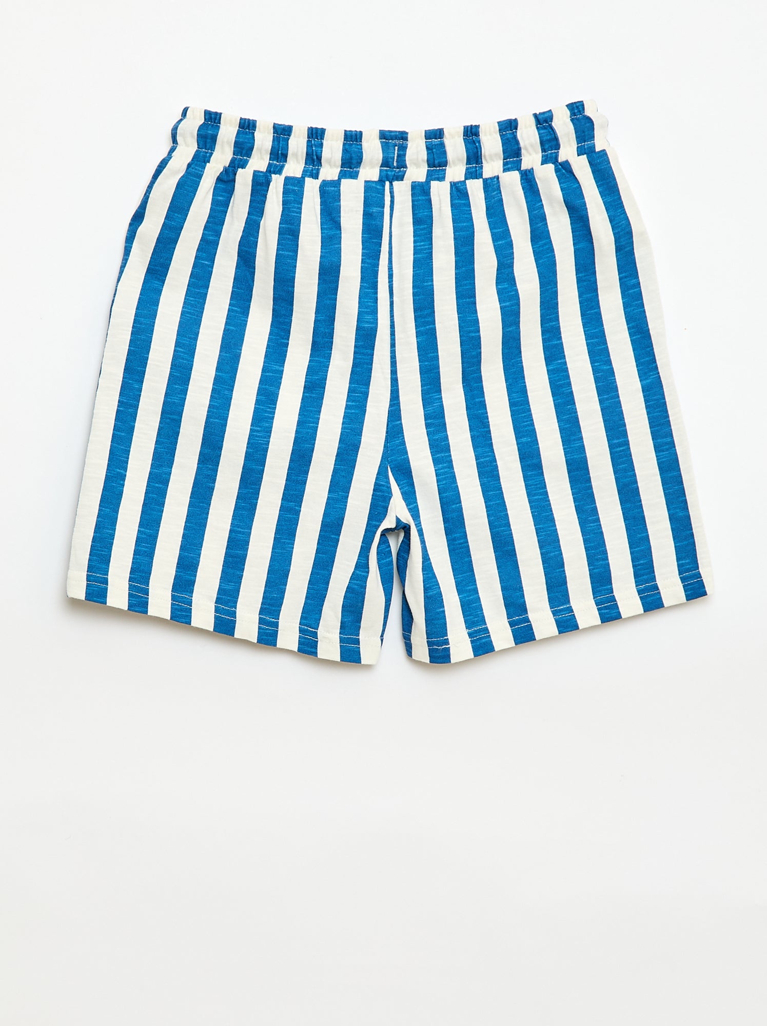 Bermuda à motif - Bleu