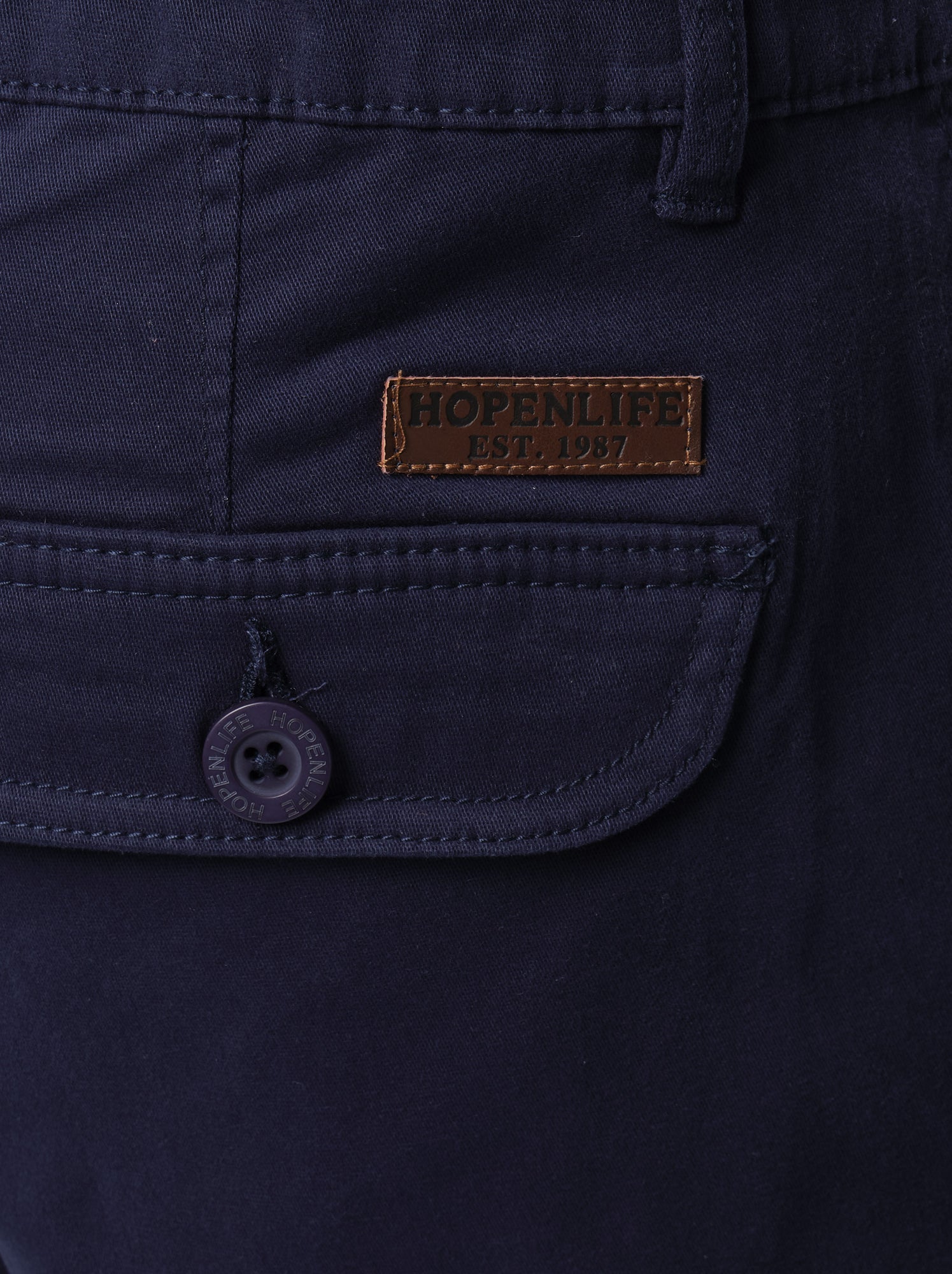 Bermuda cargo multi-poches - Bleu marine