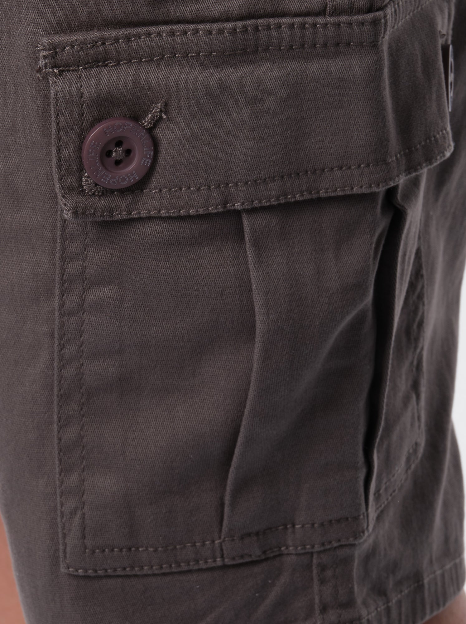 Bermuda cargo multi-poches - Gris