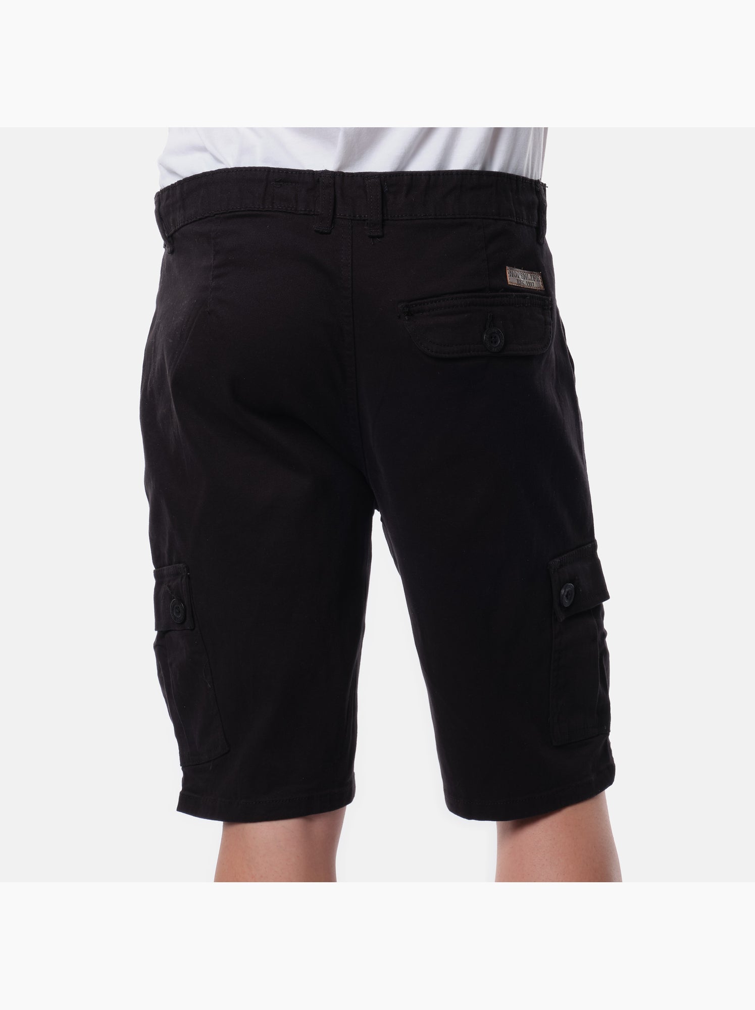 Bermuda cargo multi-poches - Noir