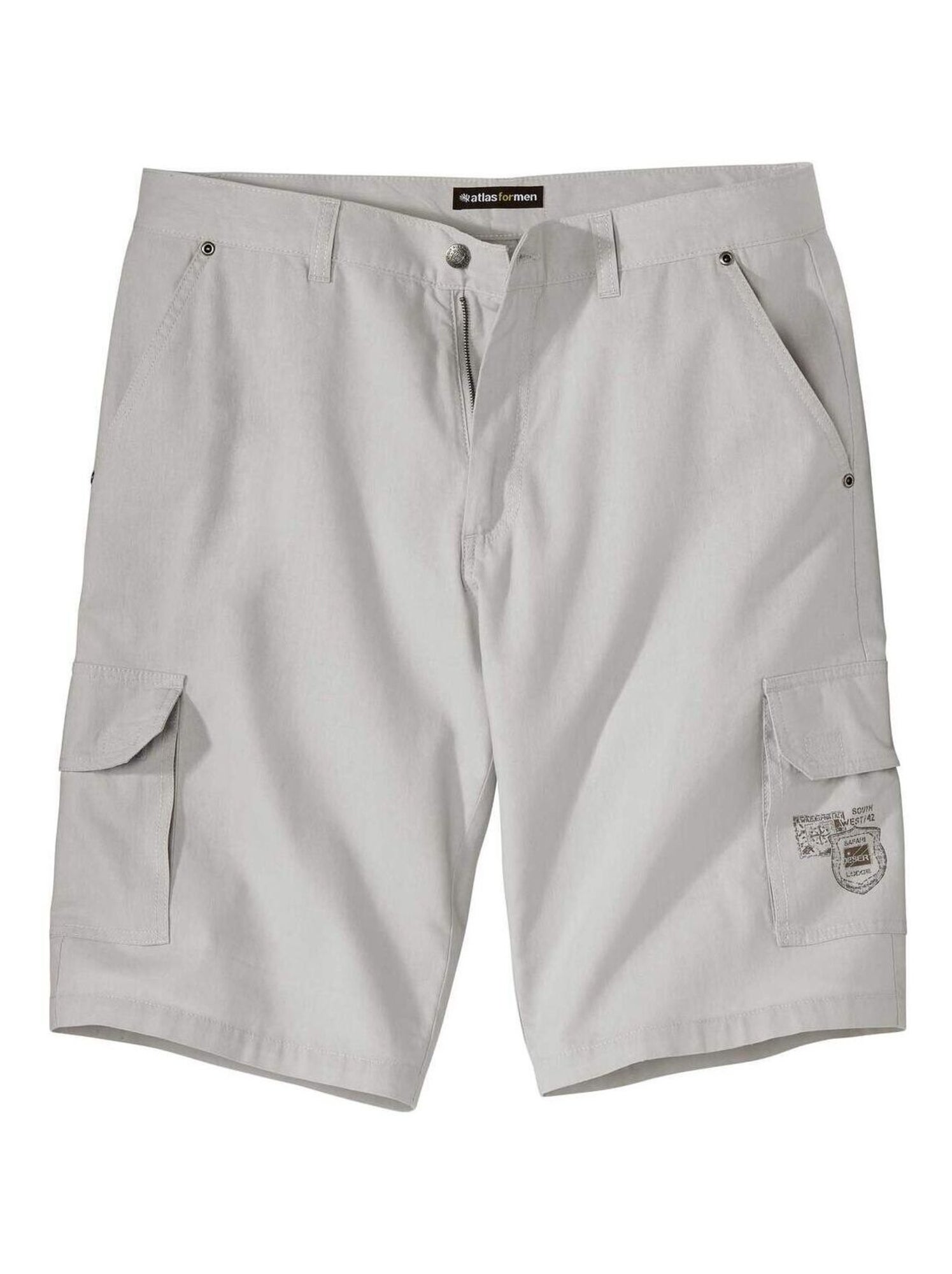 Bermuda Cargo Safari  - ATLAS FOR MEN - Gris