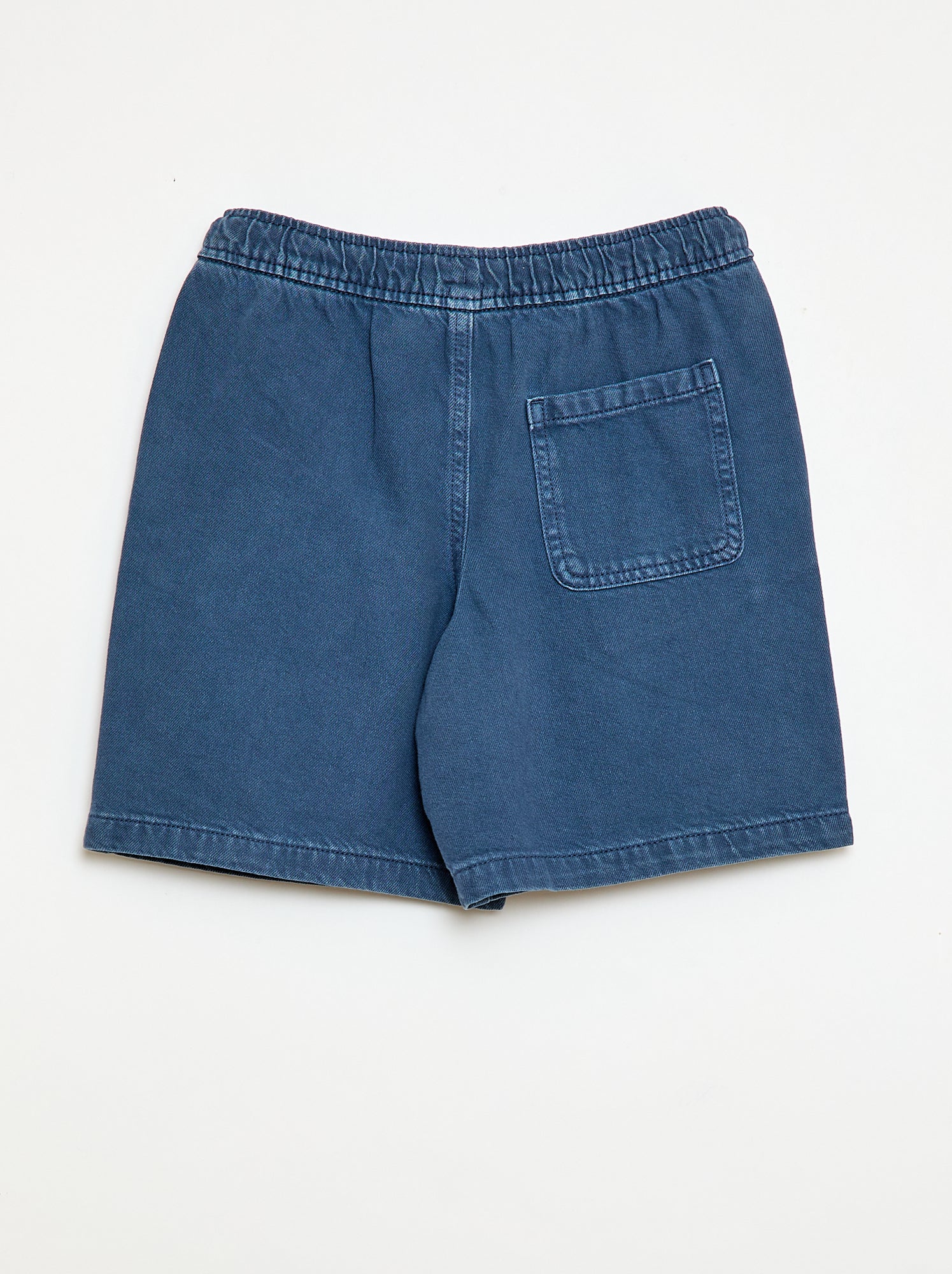 Bermuda en twill - Bleu