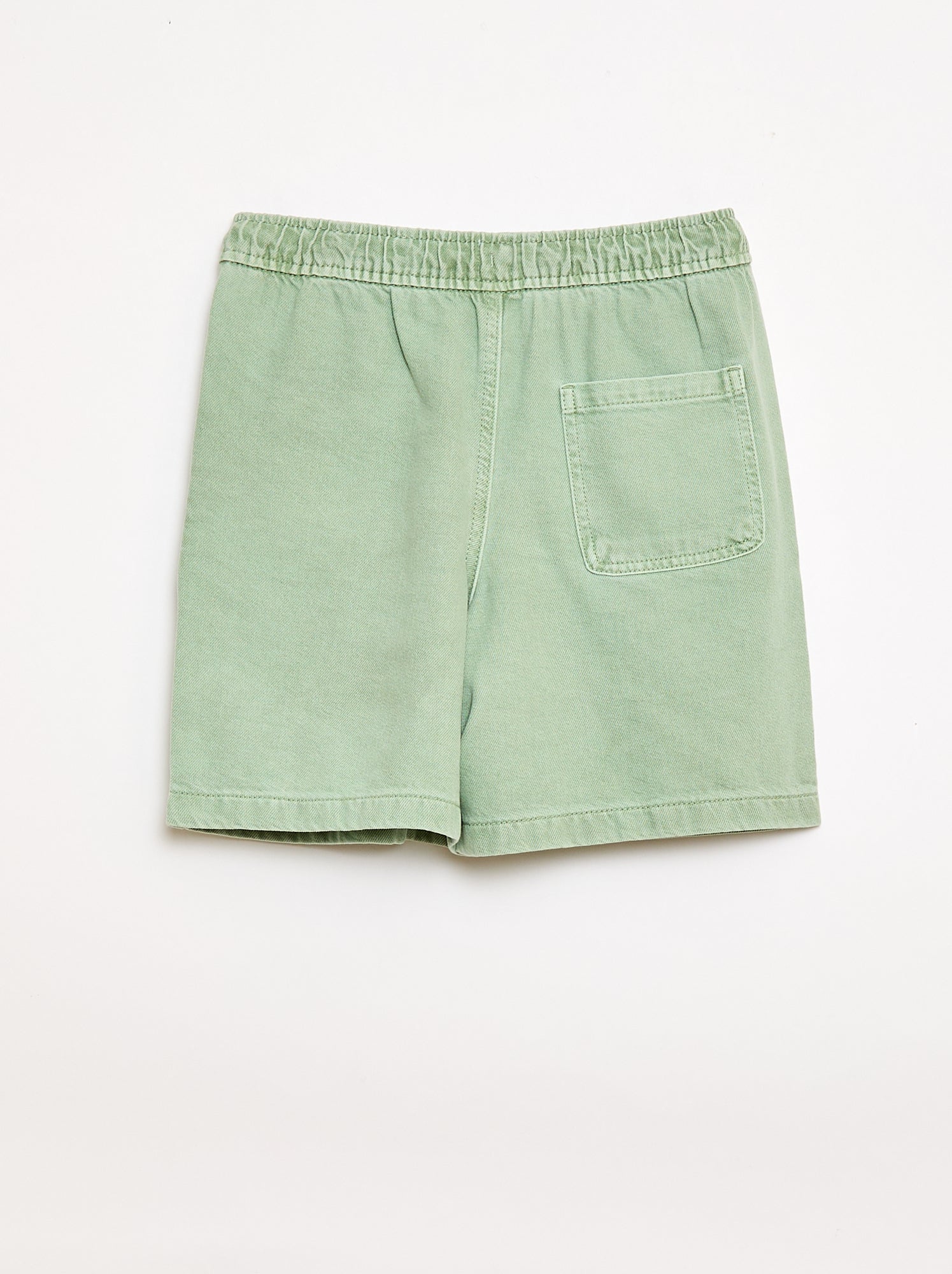 Bermuda en twill - Vert (FLA11_5)