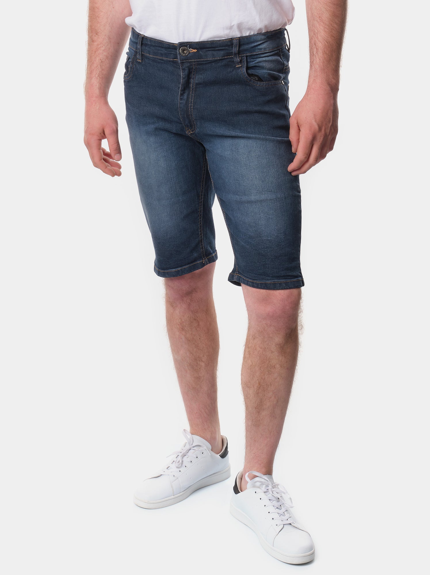 Bermuda jean - Bleu denim