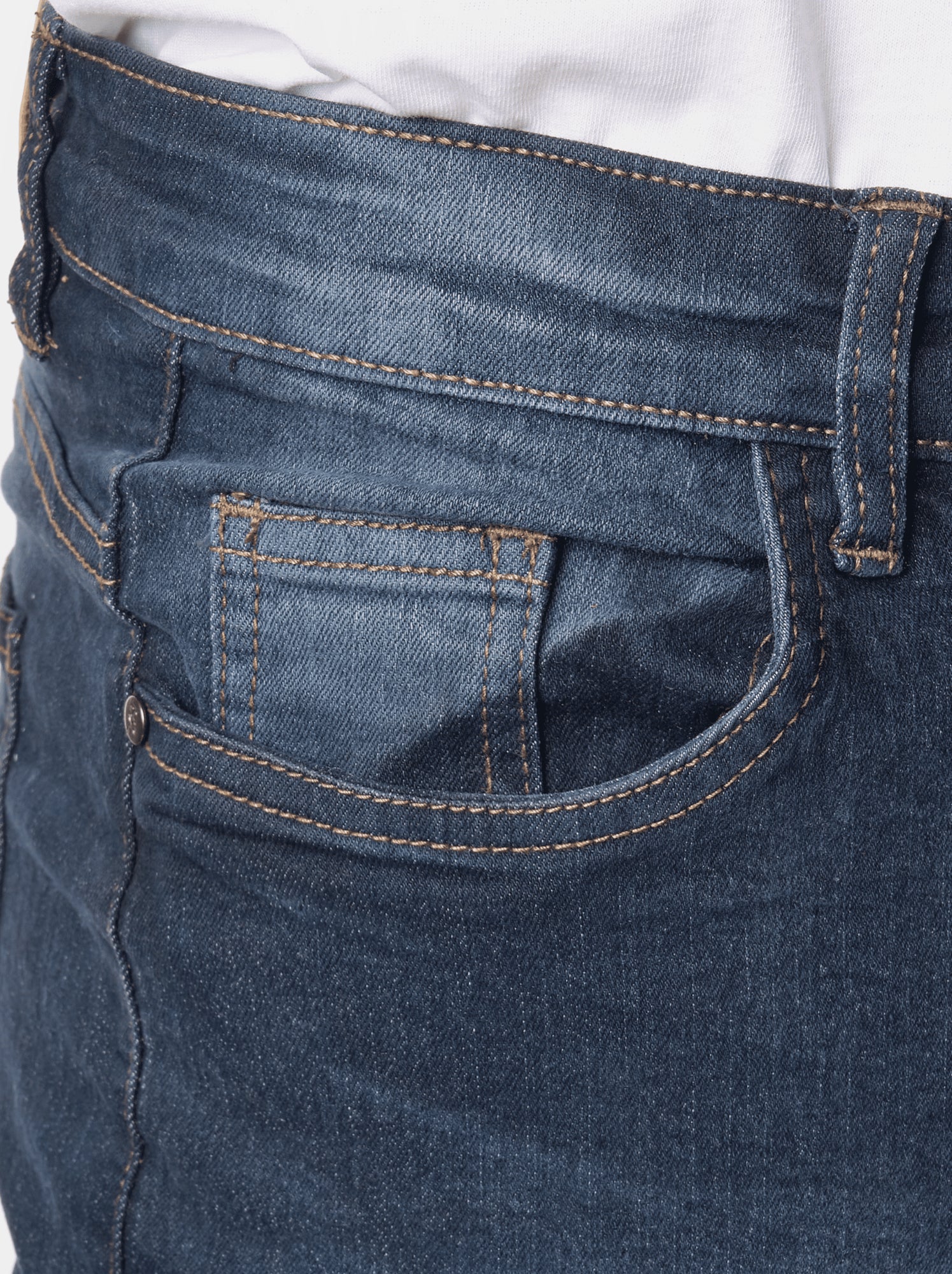 Bermuda jean - Bleu denim