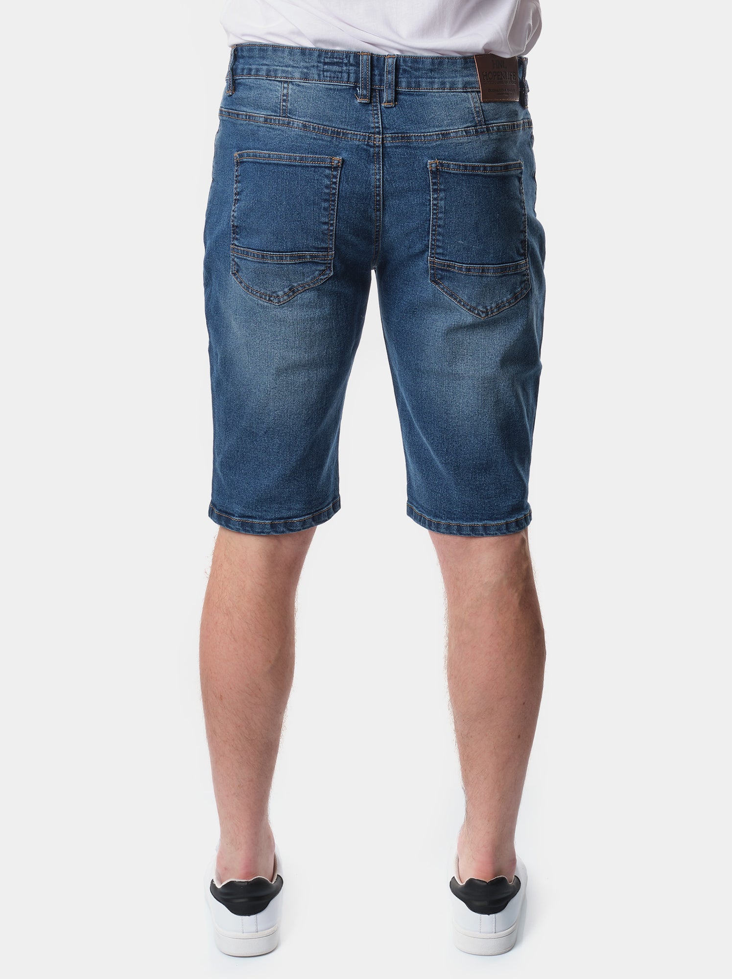 Bermuda jean - Bleu foncé