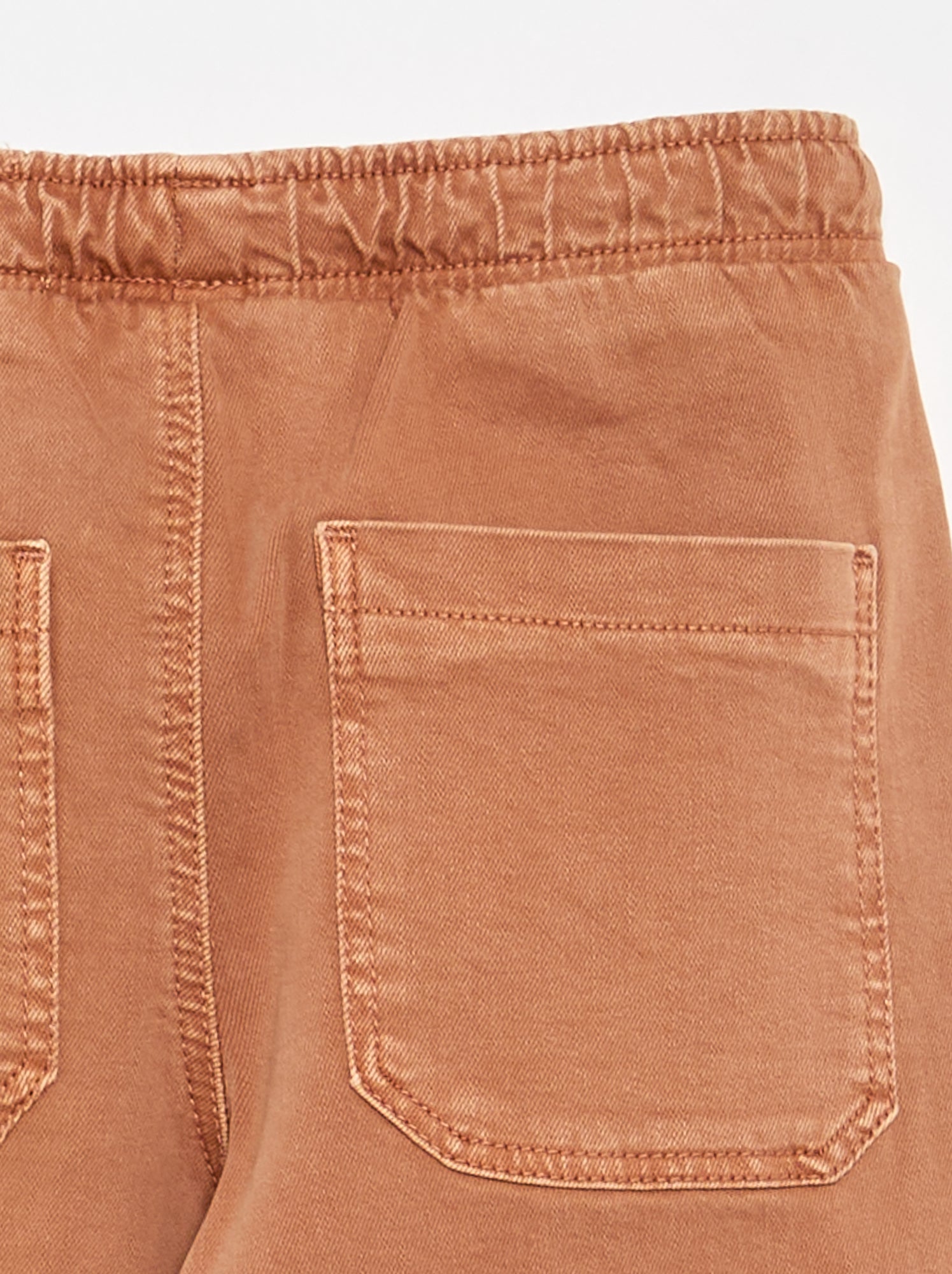 Pantalon forme jogging - Marron (FYR25_8)