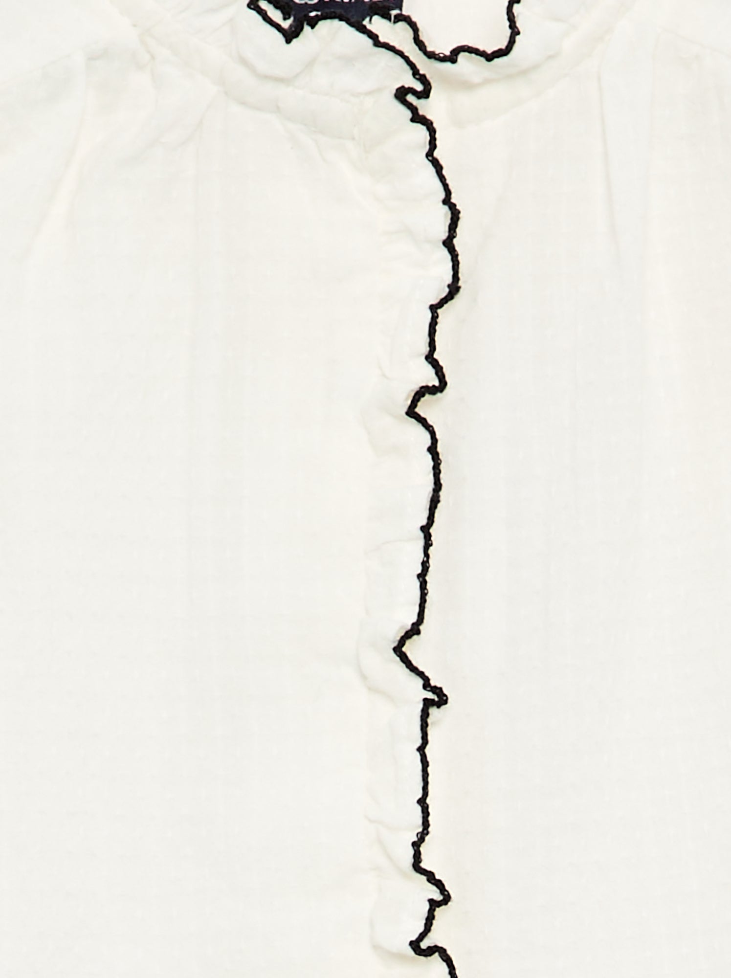 Blouse en dobby - Blanc