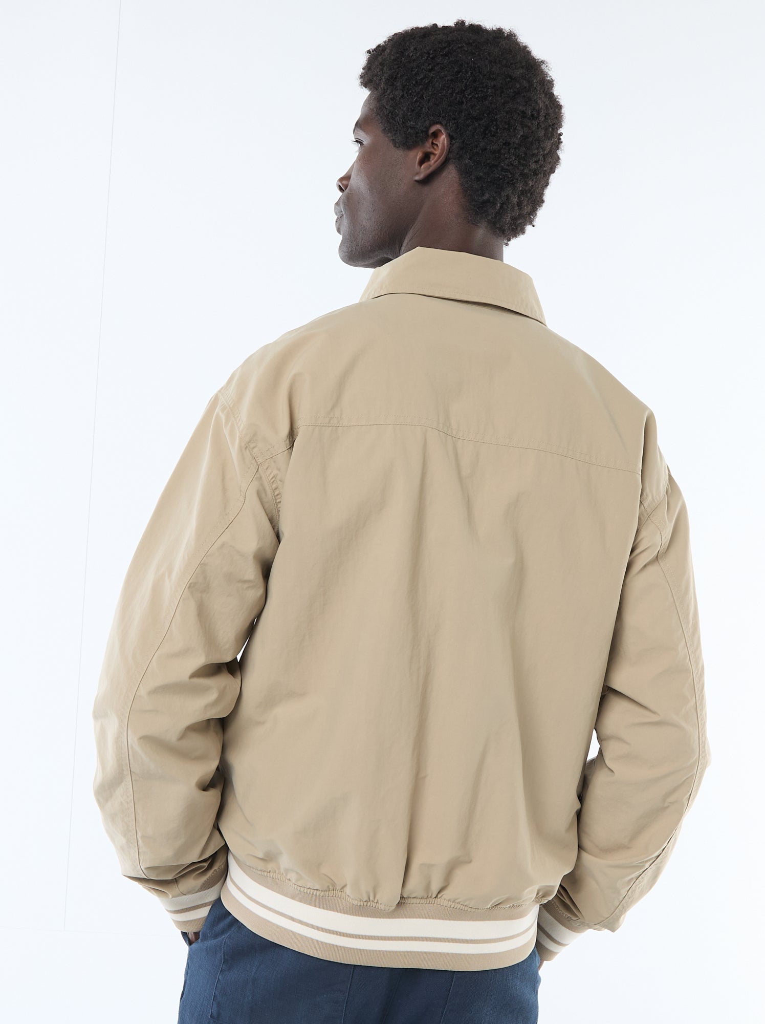 Blouson aviateur - Beige
