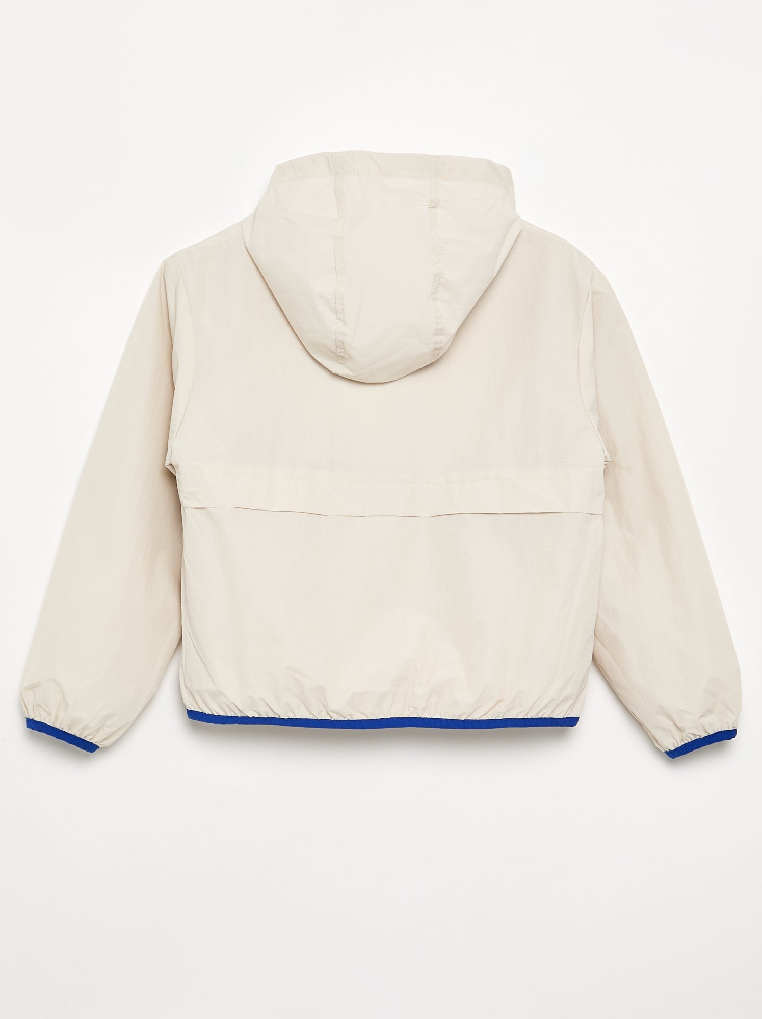 Blouson coupe-vent à capuche - Gris
