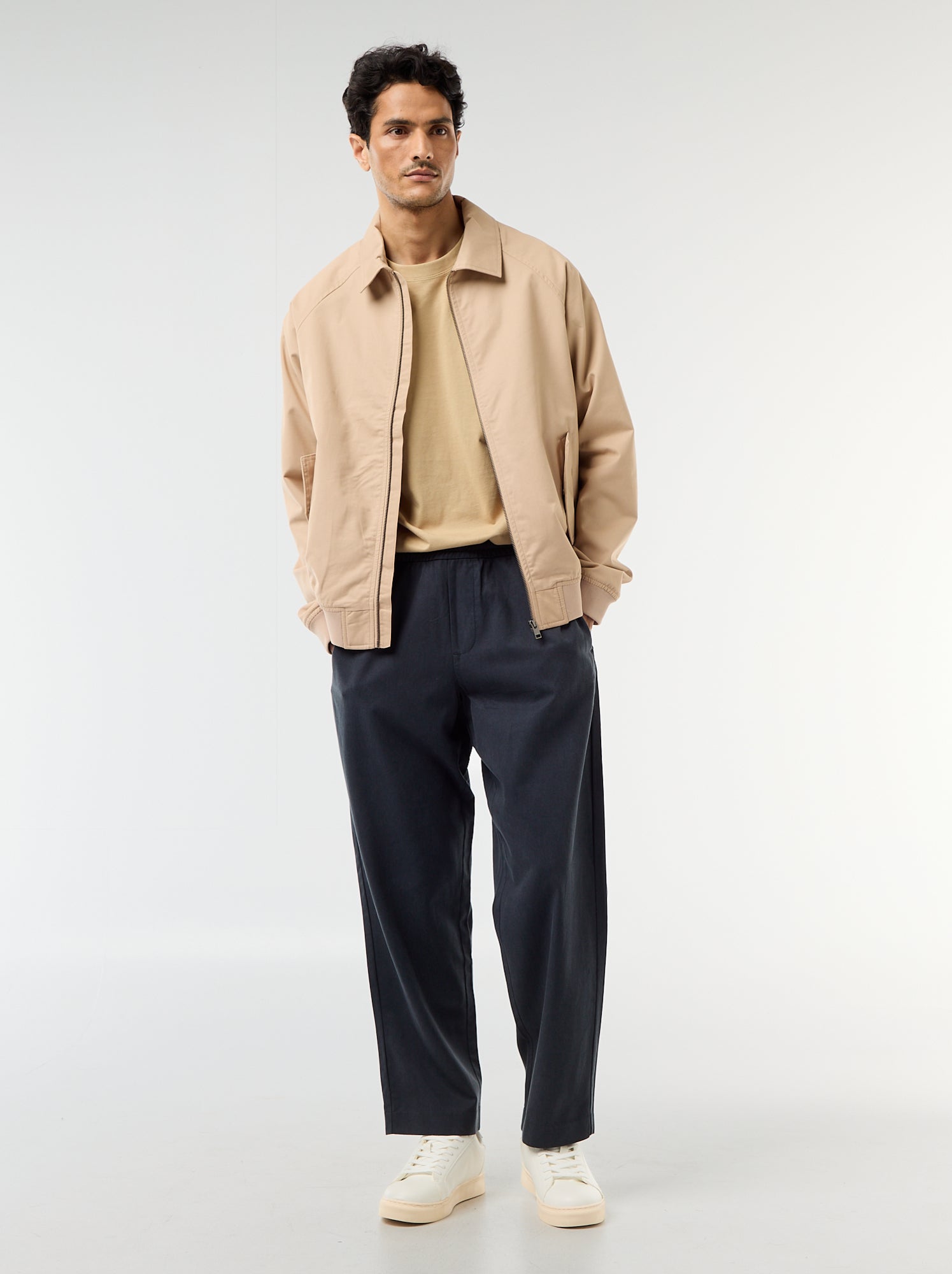 Blouson en twill - Beige
