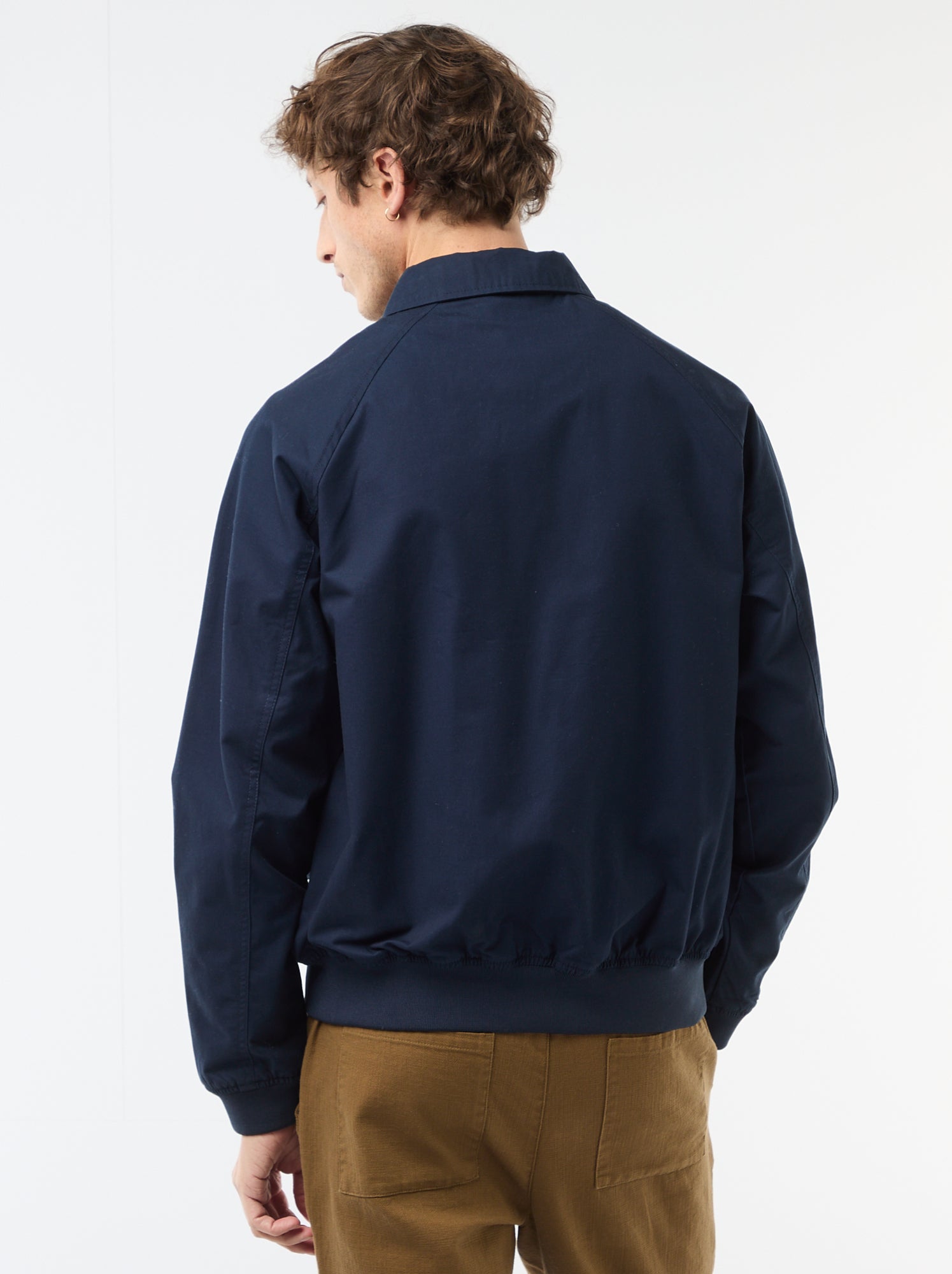 Blouson en twill - Bleu