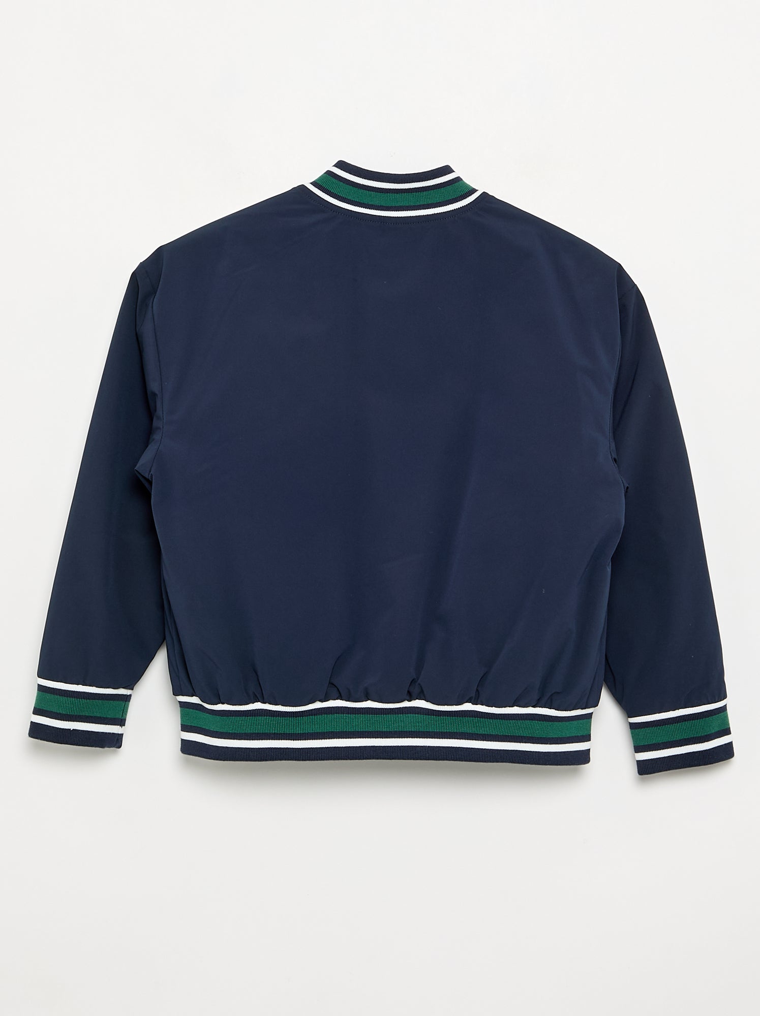 Blouson façon campus américain - Bleu