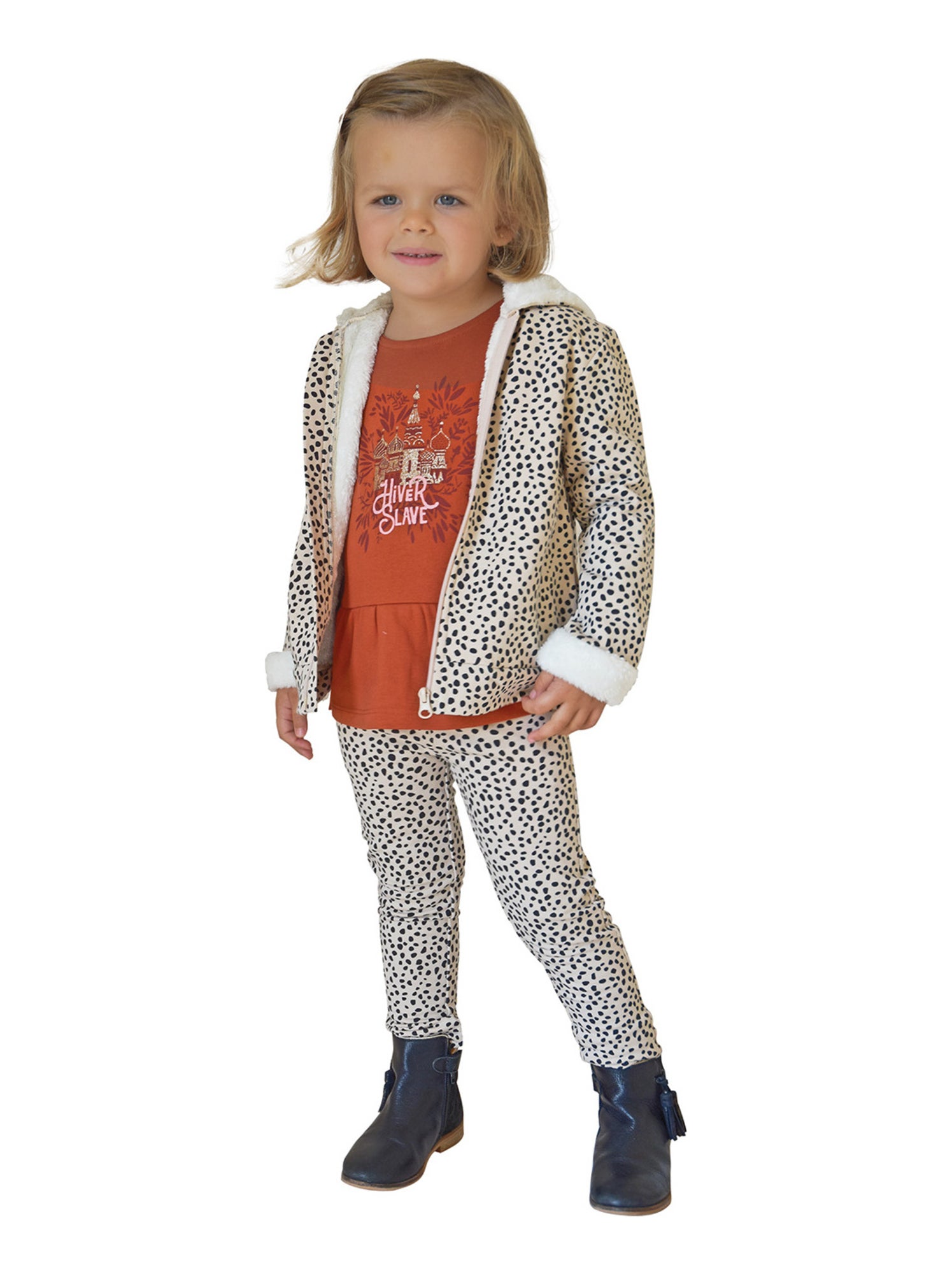 Blouson fille dilette - Blanc