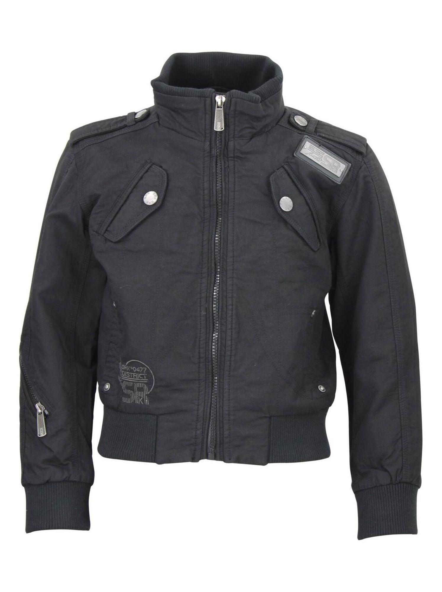 Blouson garçon ECODO - SRK - Noir Noir