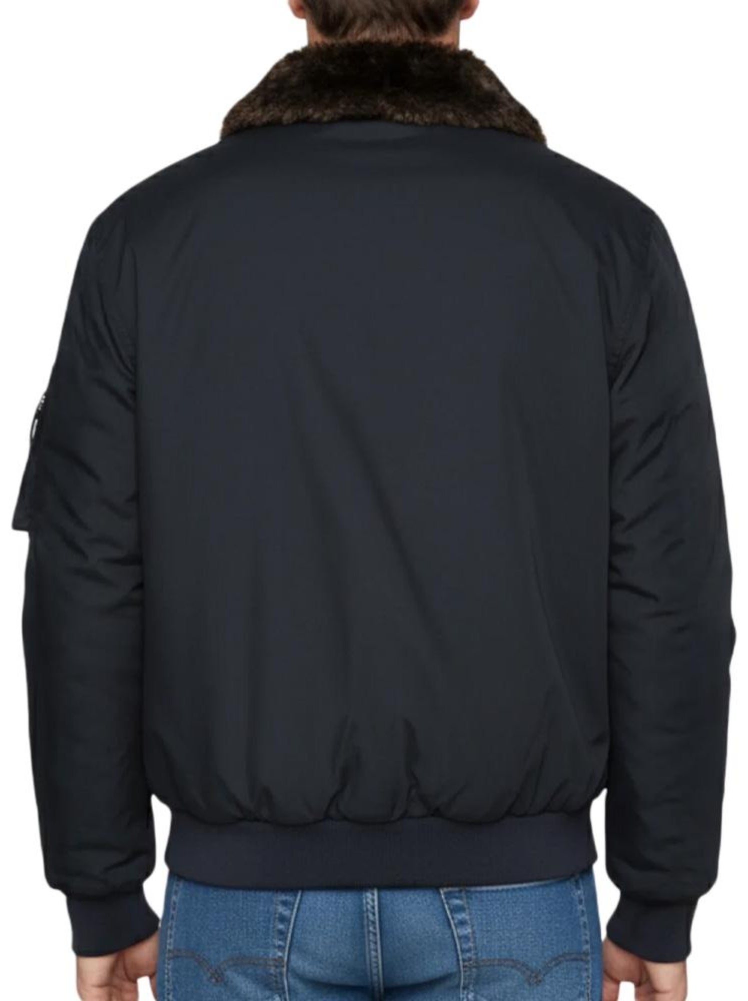 Blouson homme schott - Bleu marine