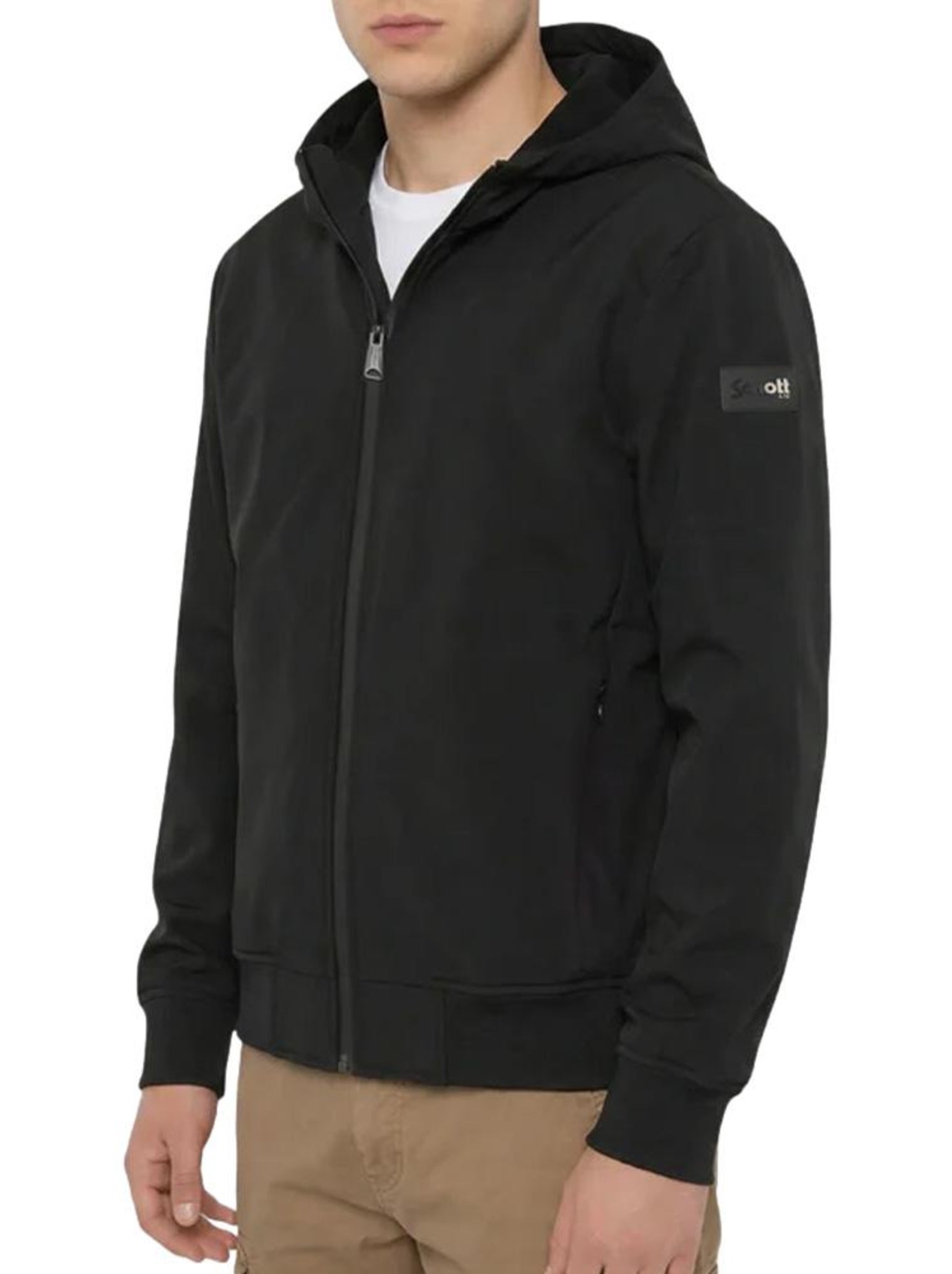 Blouson homme schott - Noir