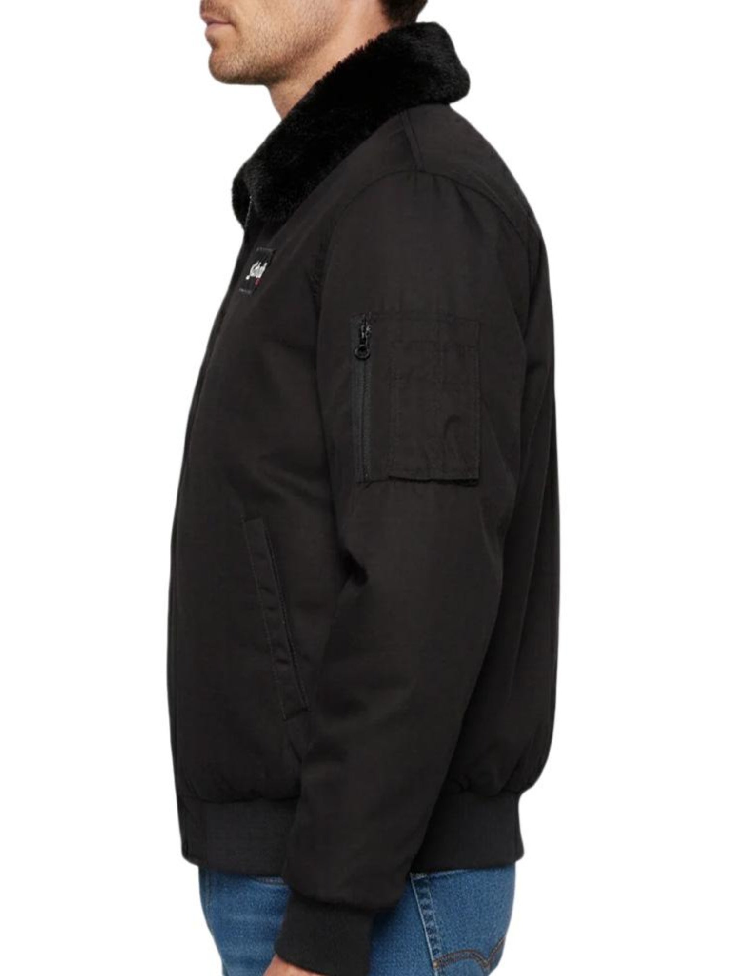 Blouson homme schott - Noir