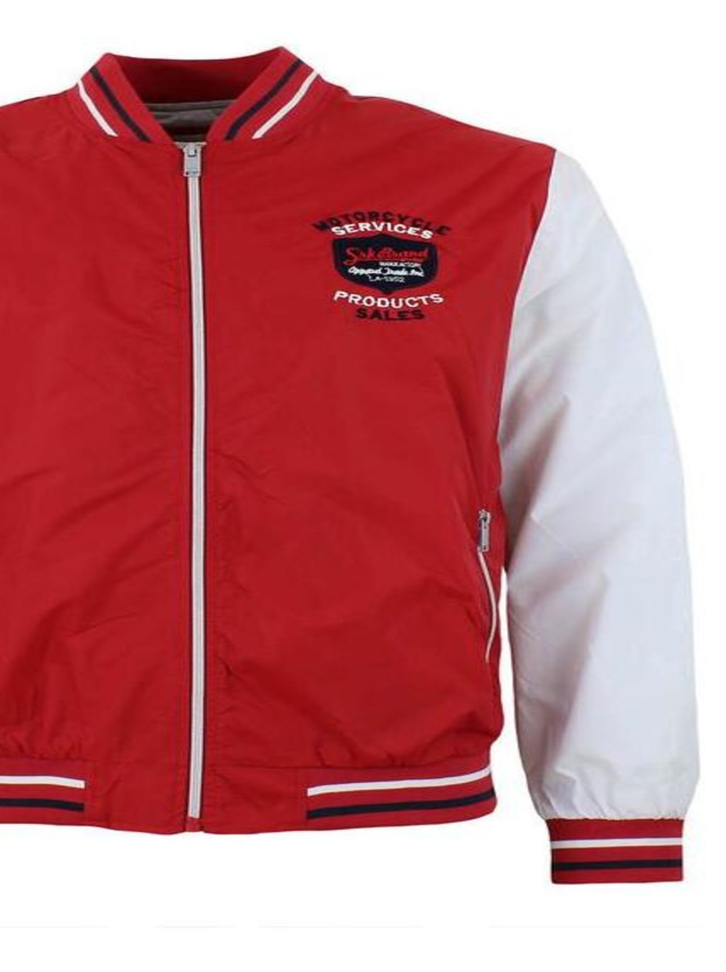 Blouson léger style teddy garçon EVANS - SRK - Rouge