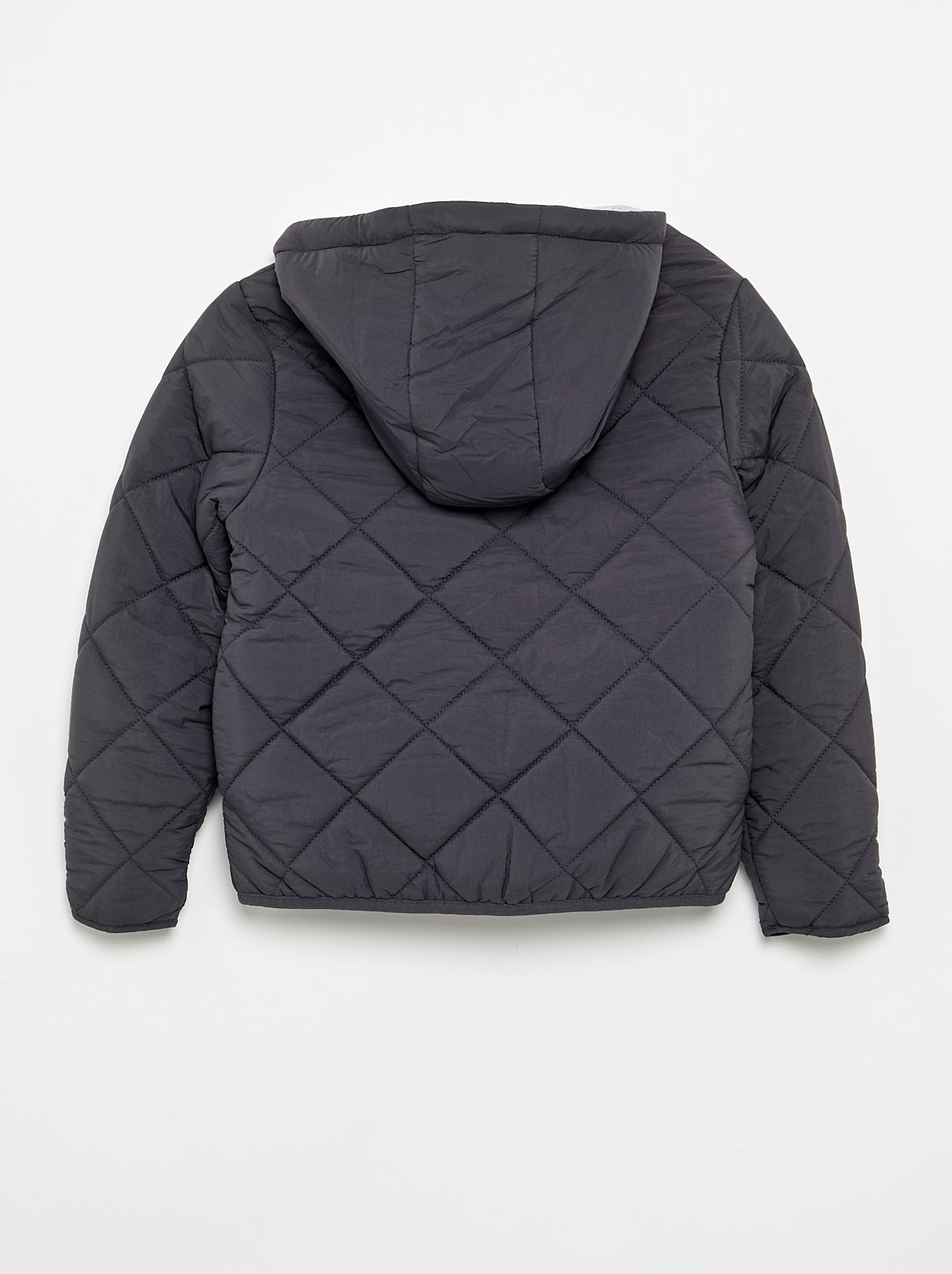 Blouson matelassé à capuche - Noir (FWS95_1)