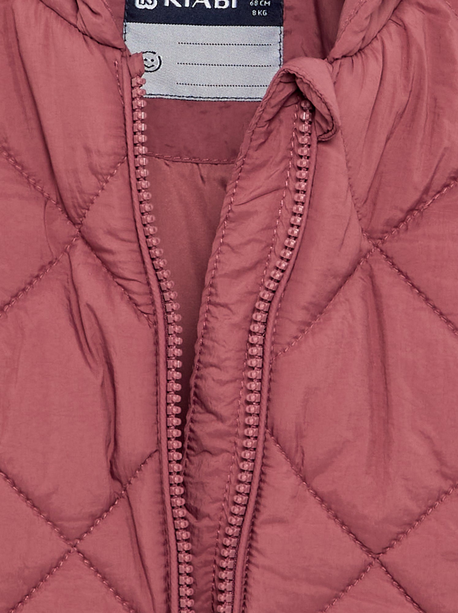 Blouson matelassé à capuche - Rose (FWT05_2)