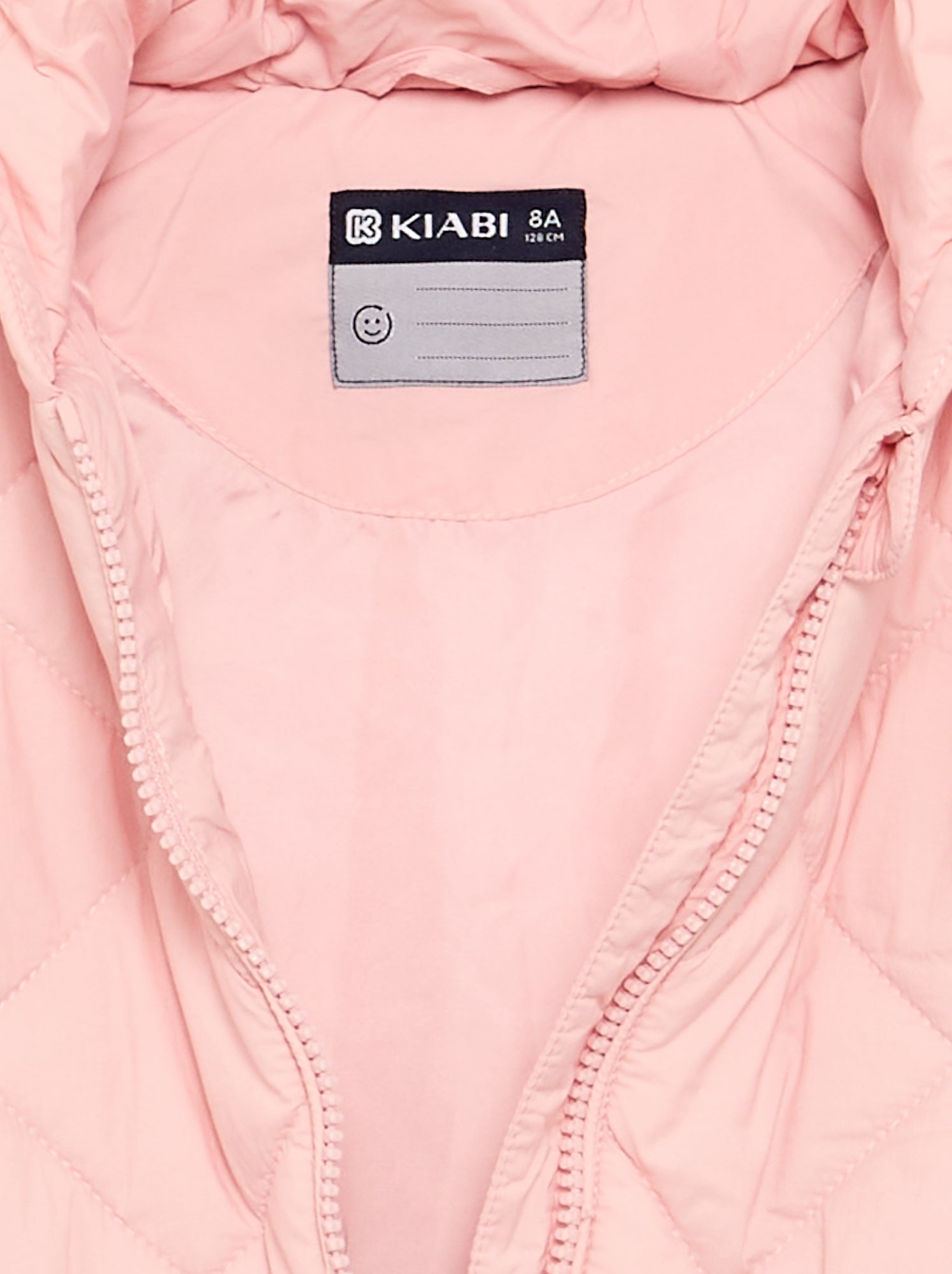 Blouson matelassé à capuche - Rose
