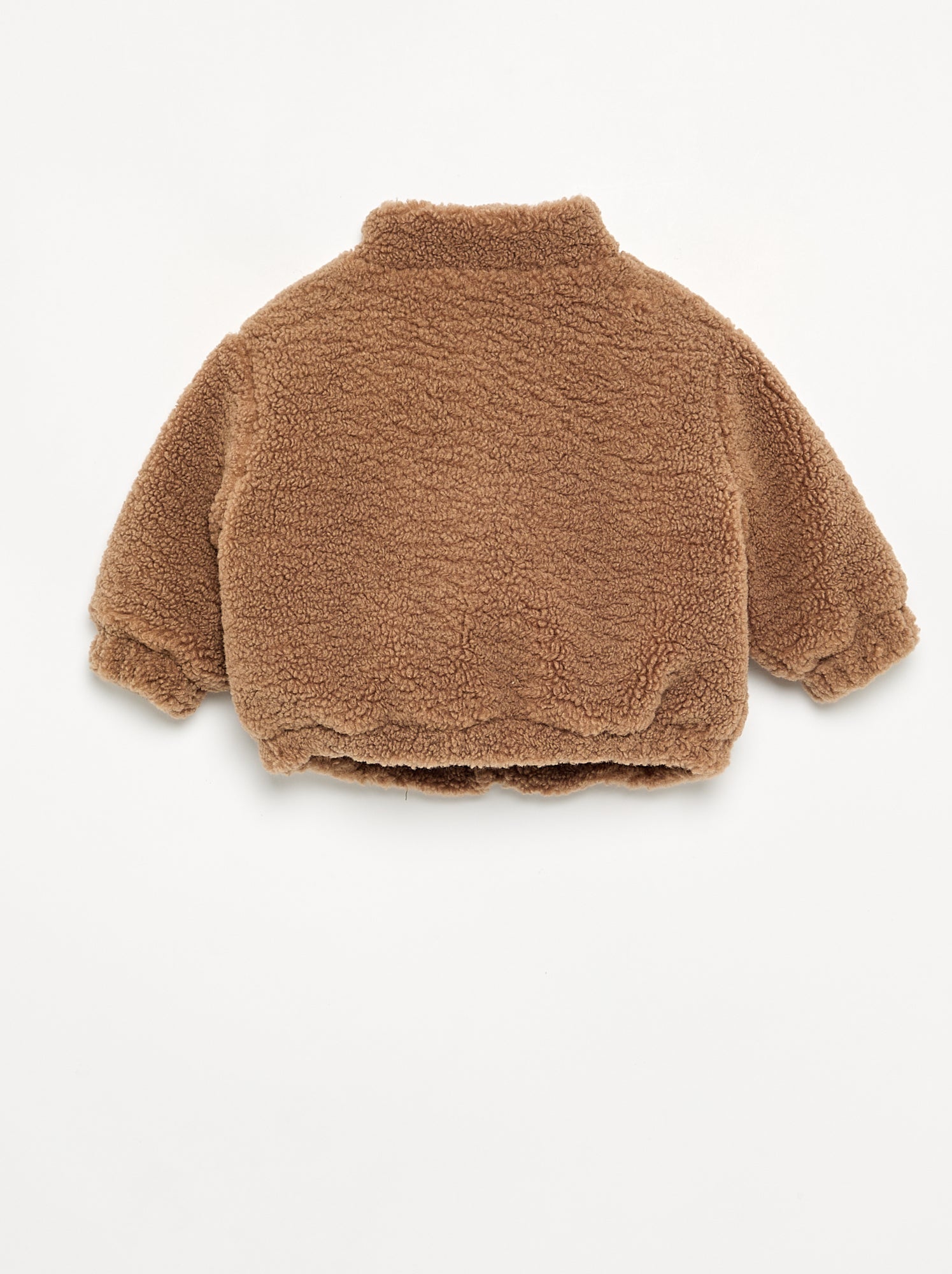 Blouson moutonné - Marron