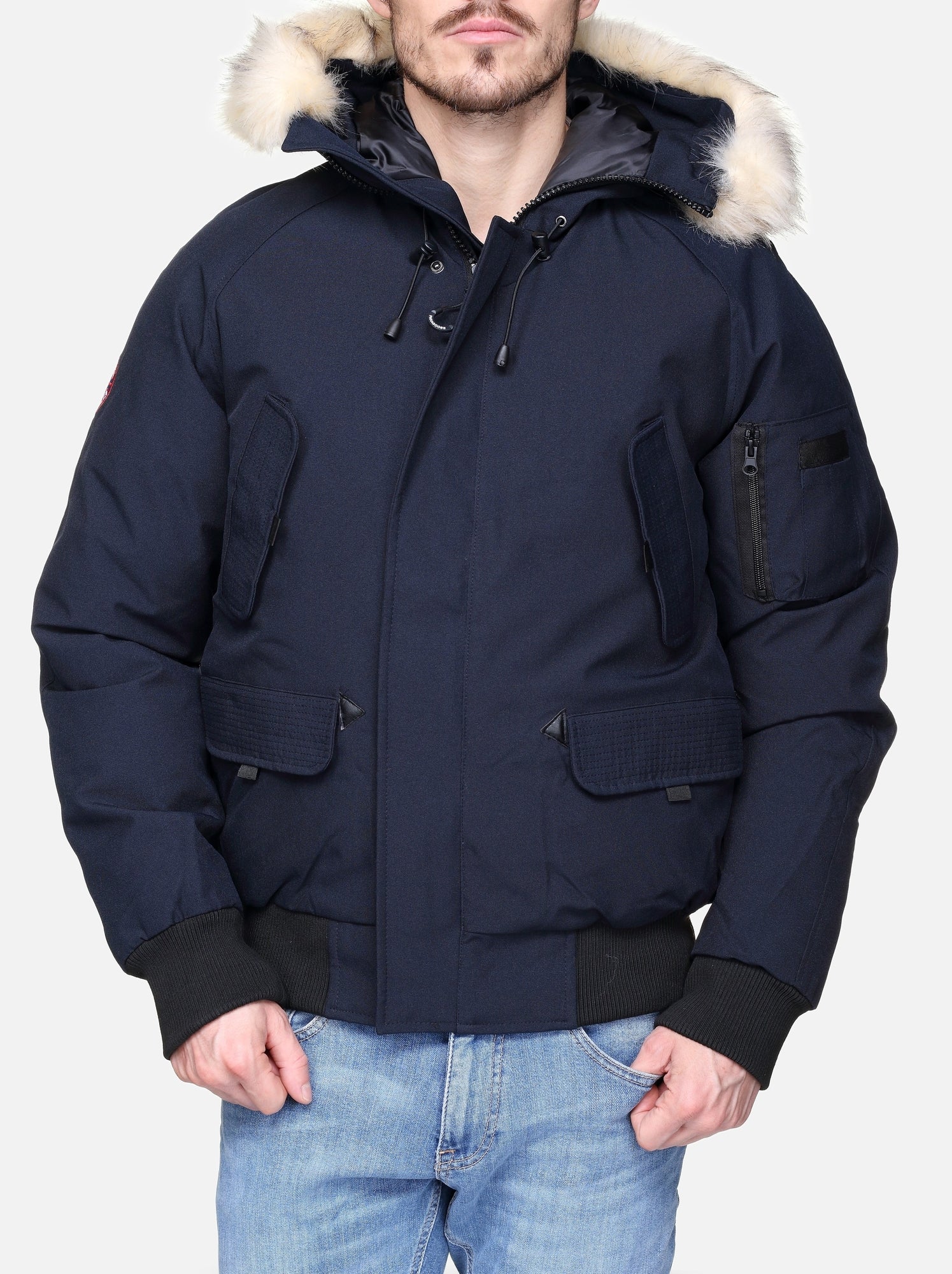 Blouson Paragoose à capuche - Bleu foncé