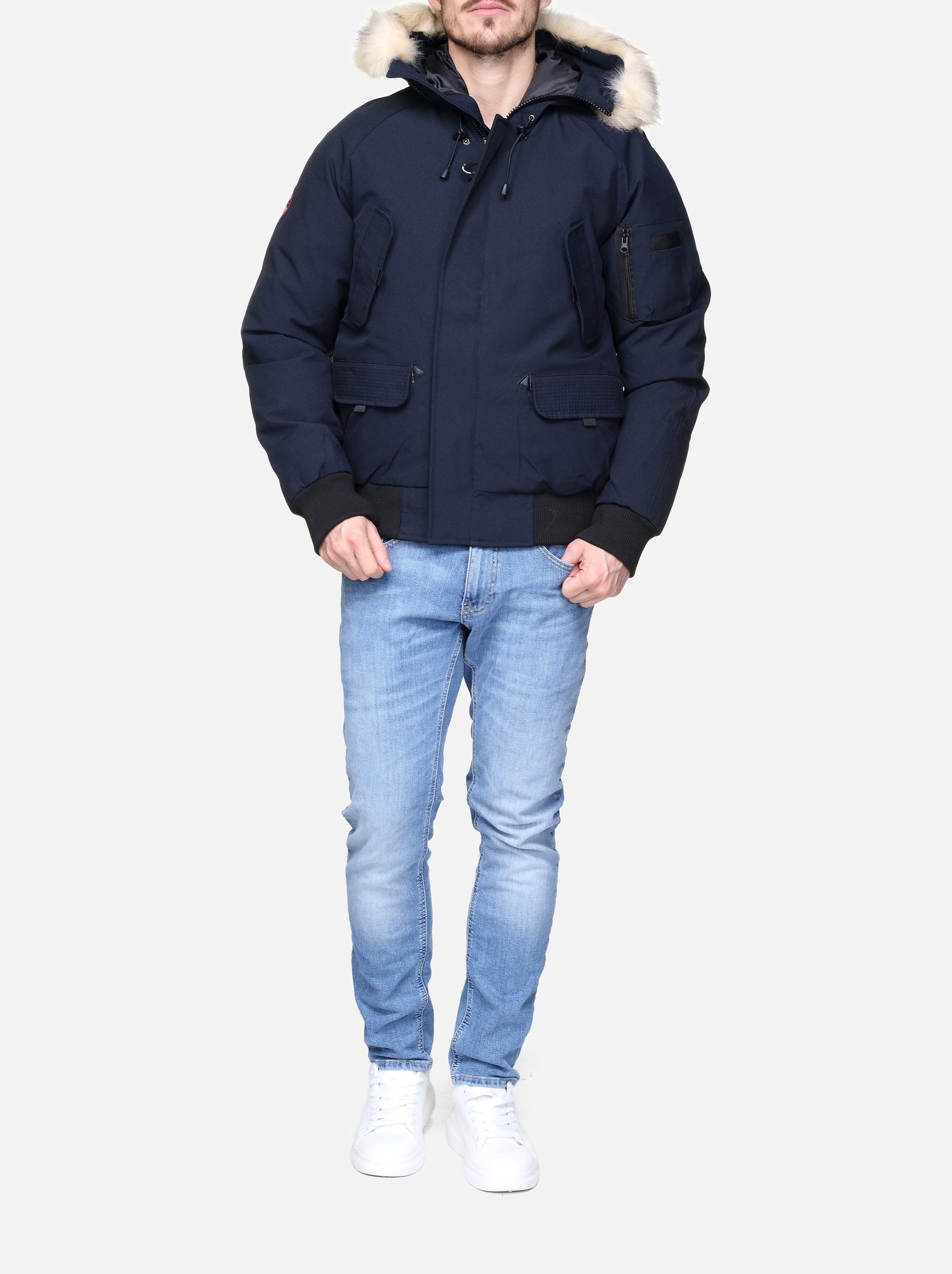 Blouson Paragoose à capuche - Bleu foncé