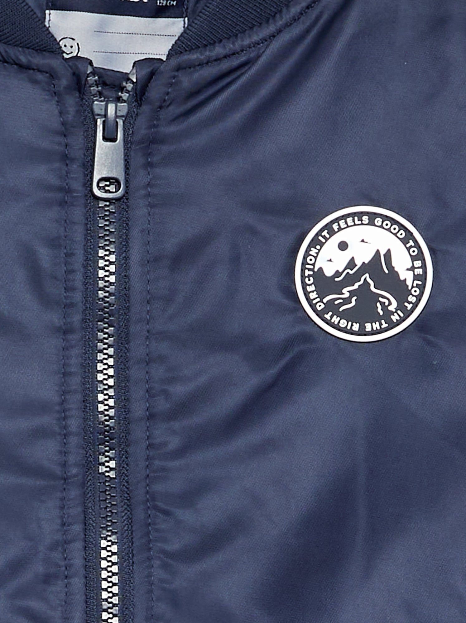 Blouson style aviateur - Bleu