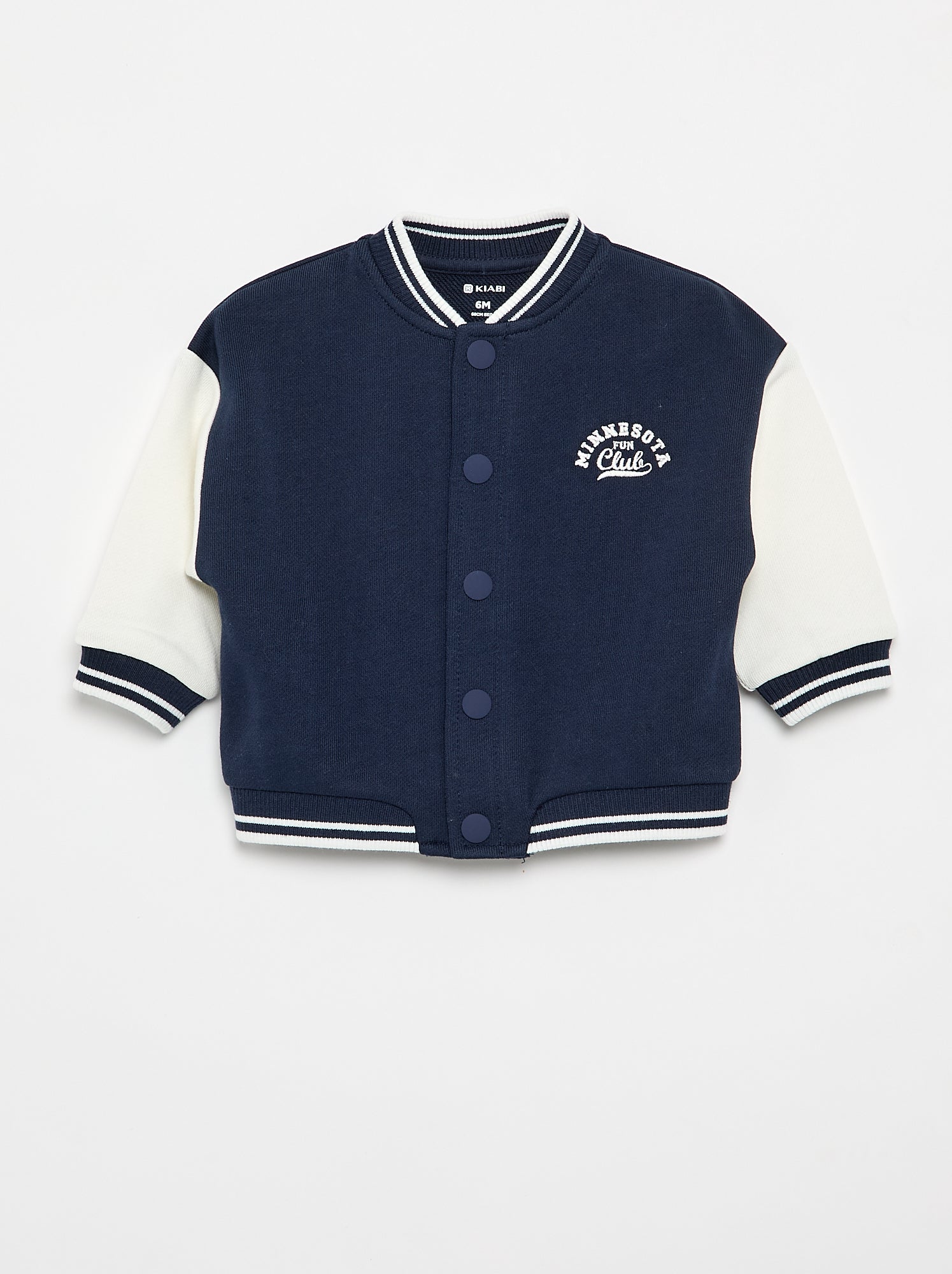 Blouson style campus américain - Bleu