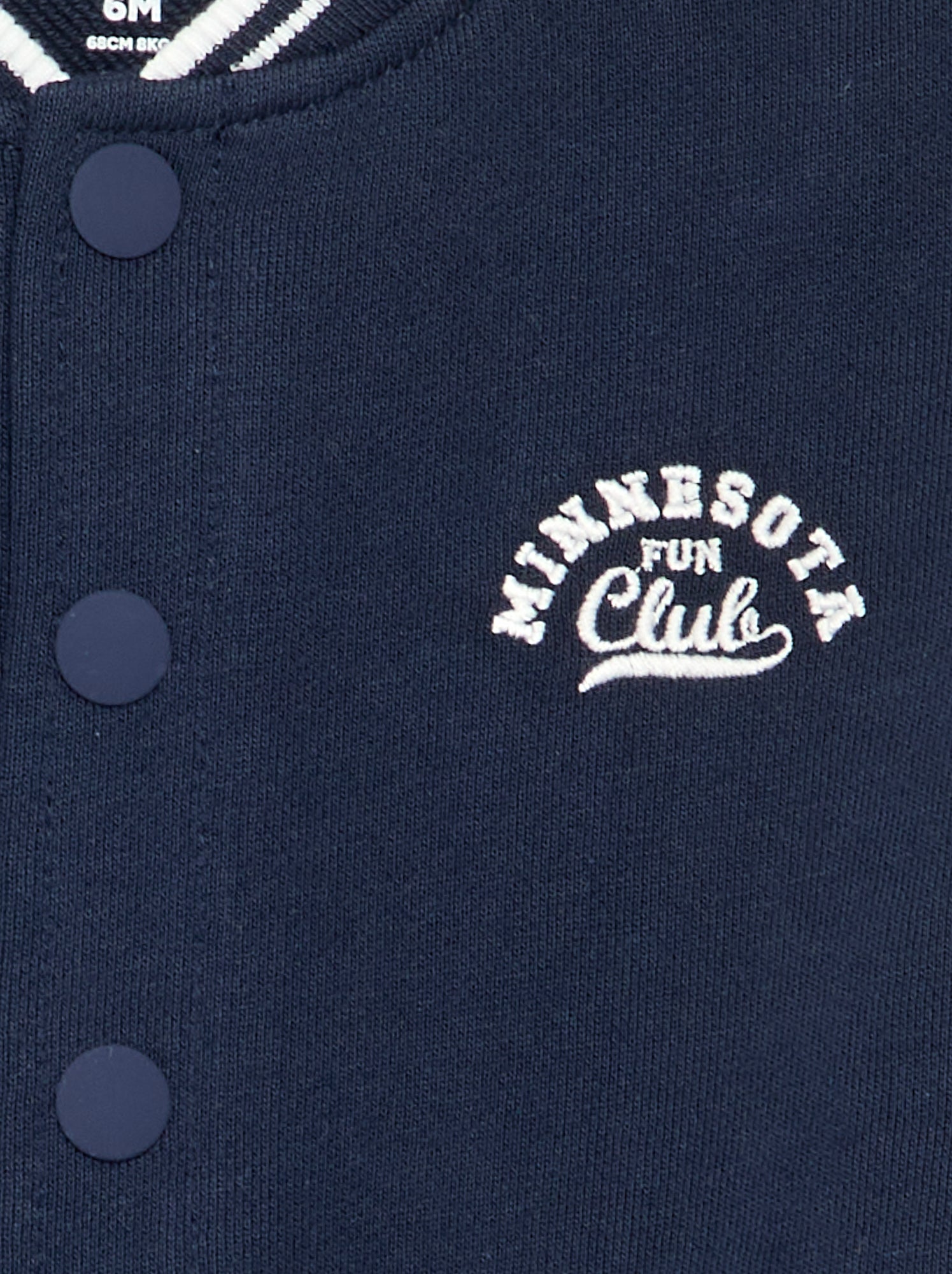 Blouson style campus américain - Bleu