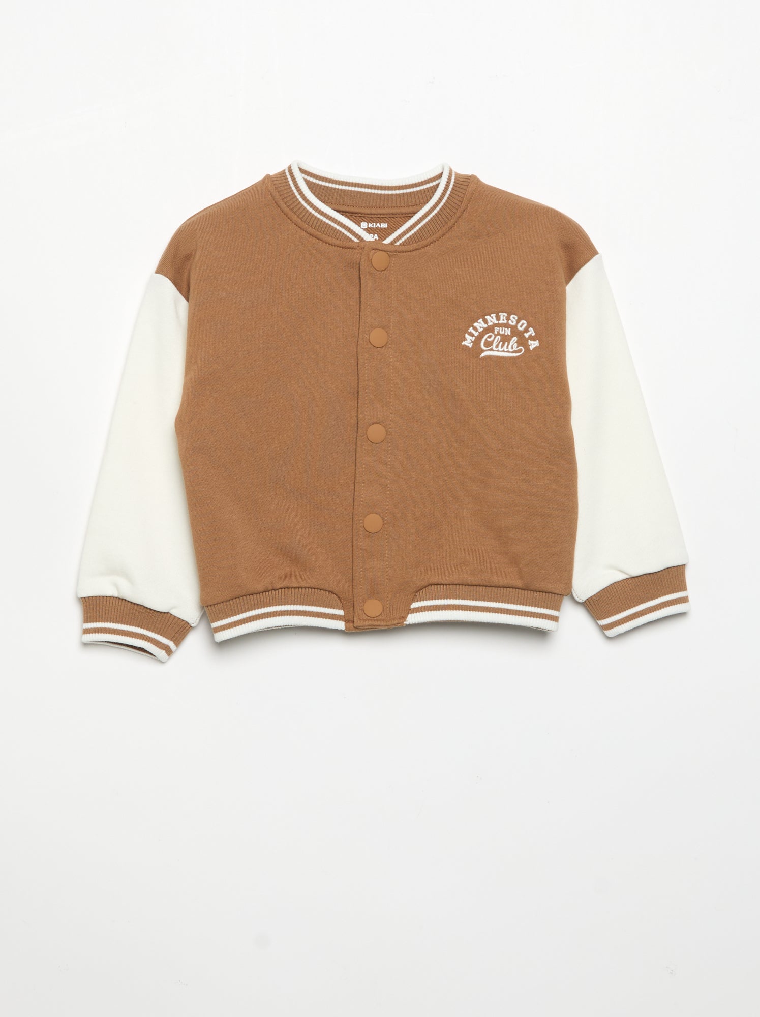 Blouson style campus américain - Marron
