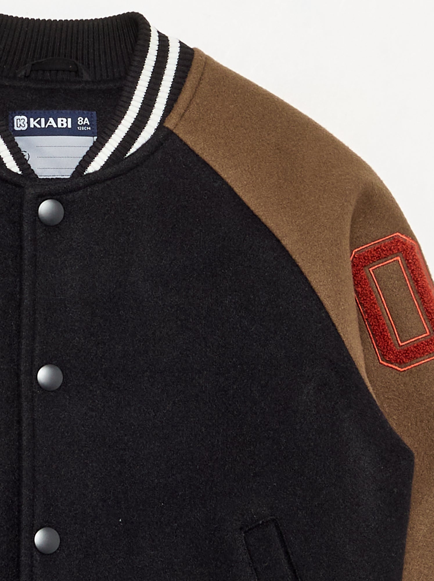 Blouson style campus américain - Noir