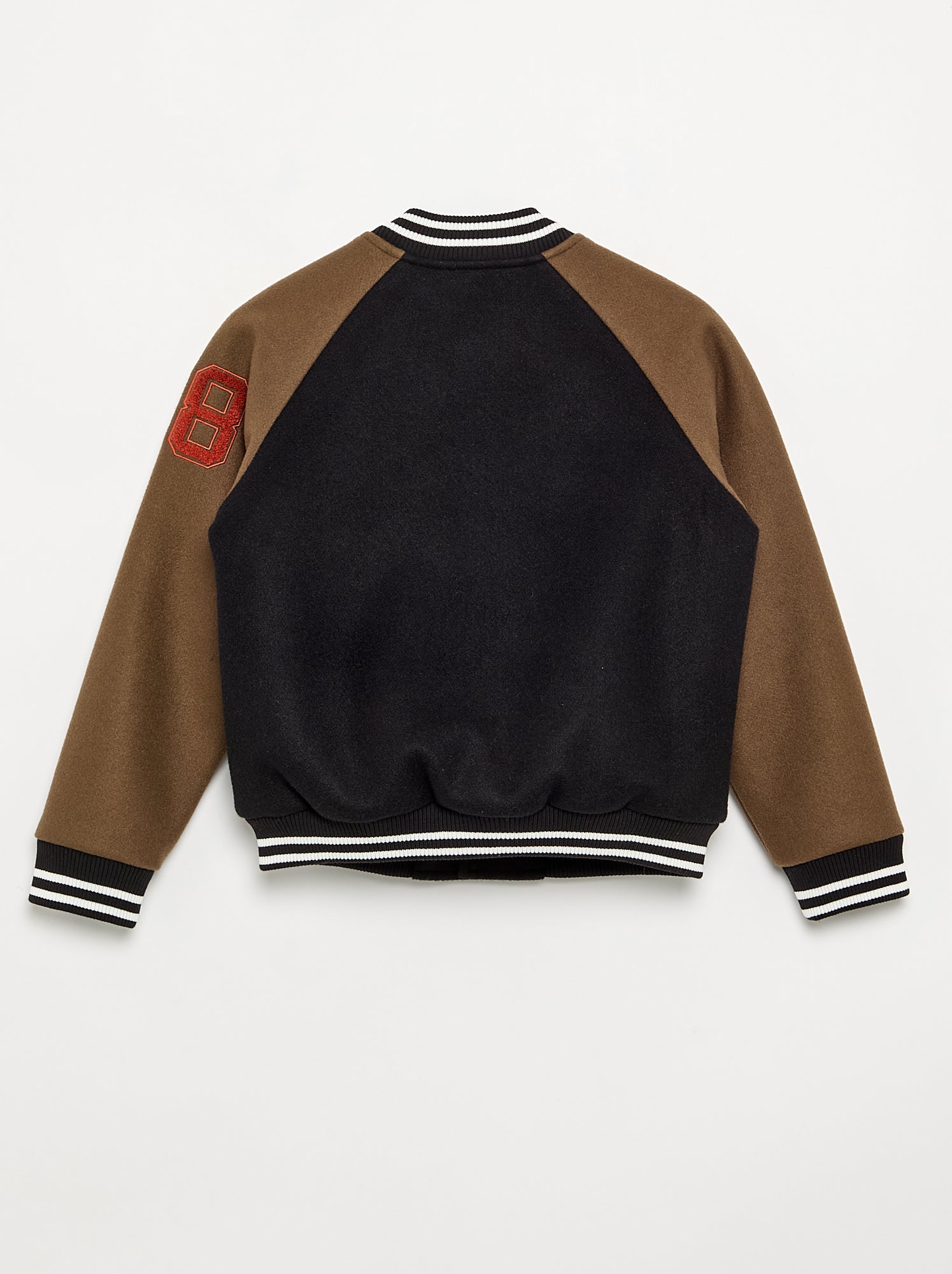 Blouson style campus américain - Noir