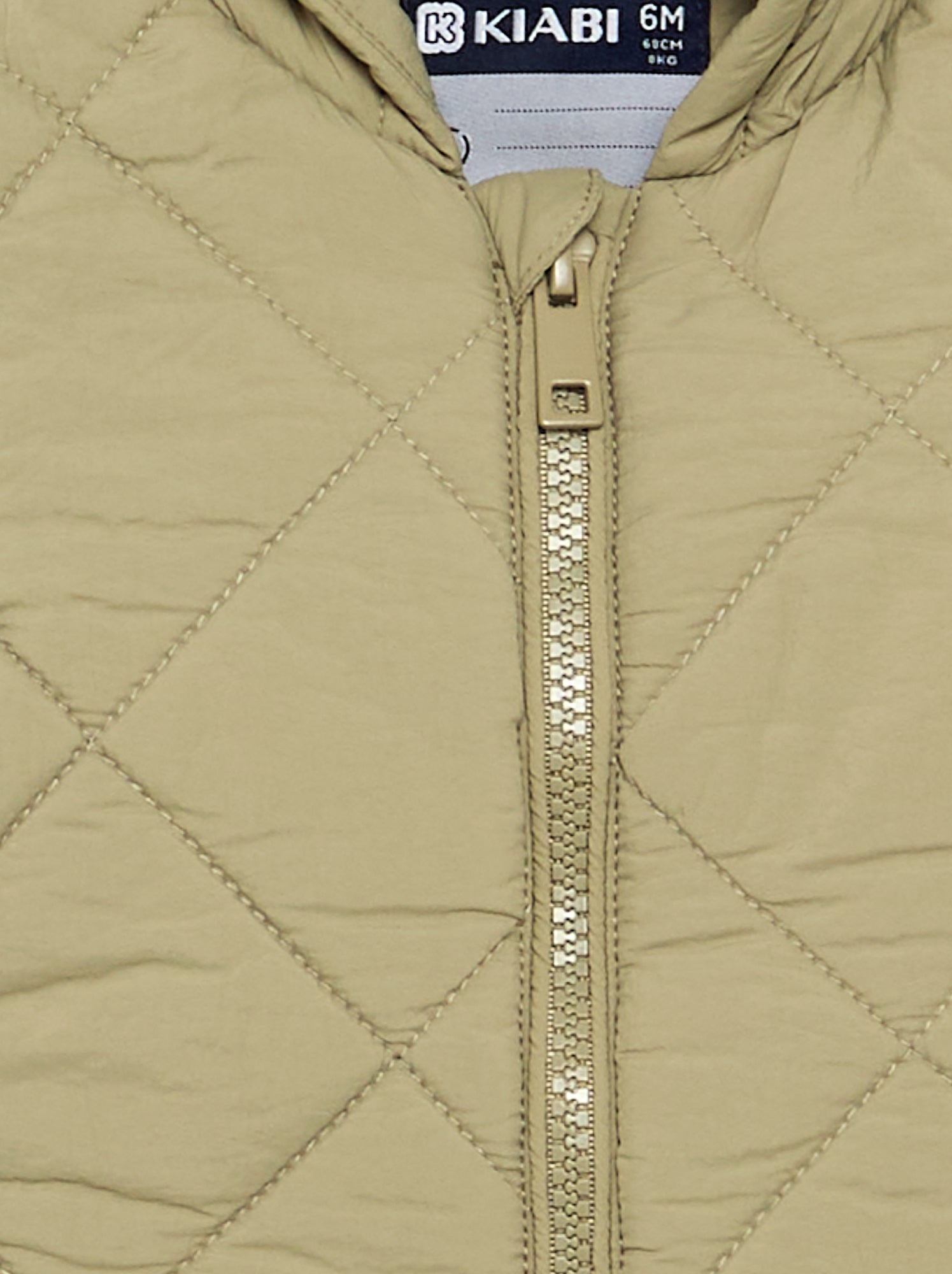 Blouson zippé à capuche - Vert
