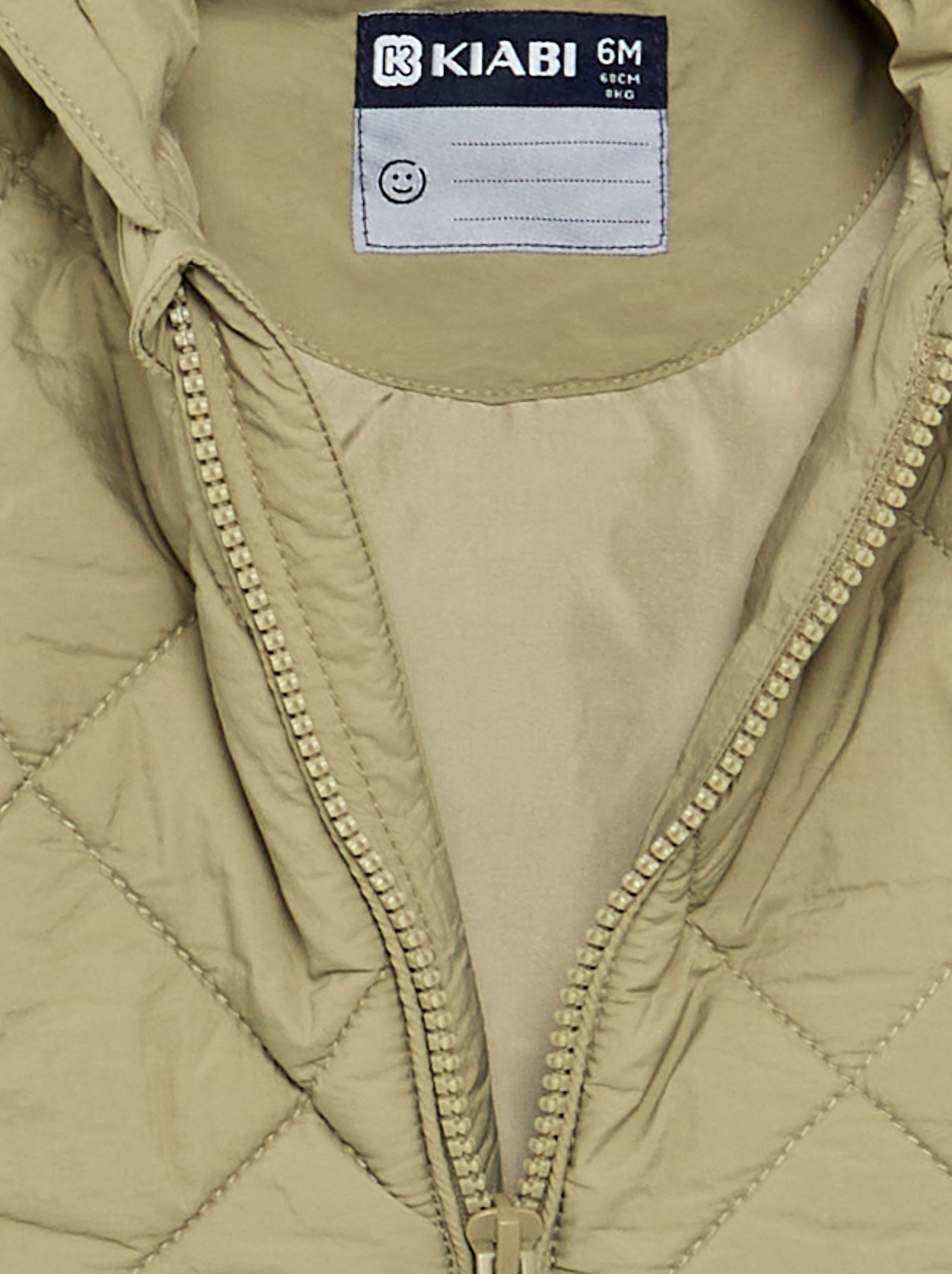 Blouson zippé à capuche - Vert
