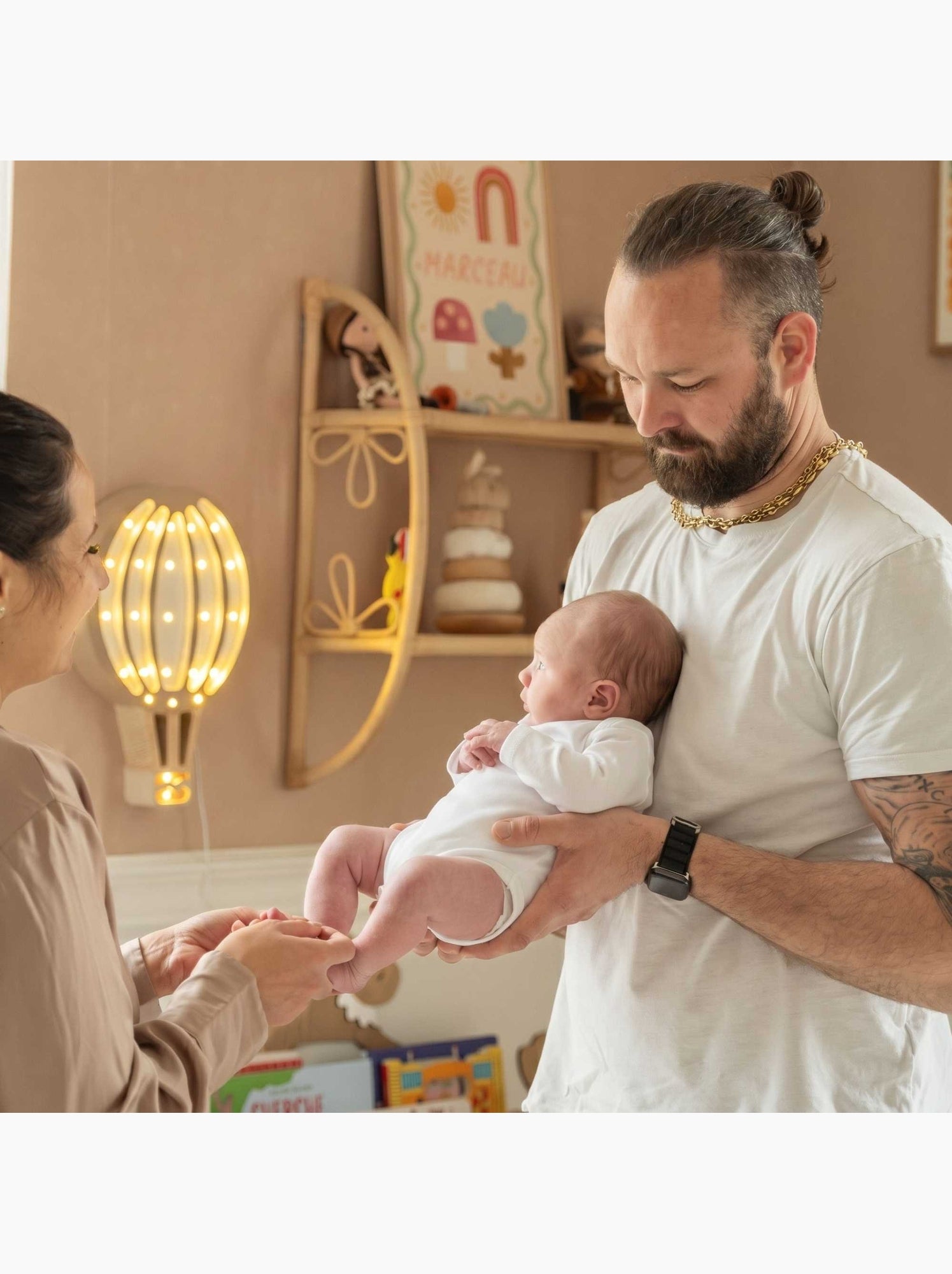 Lot de bodies pour bébé - Blanc