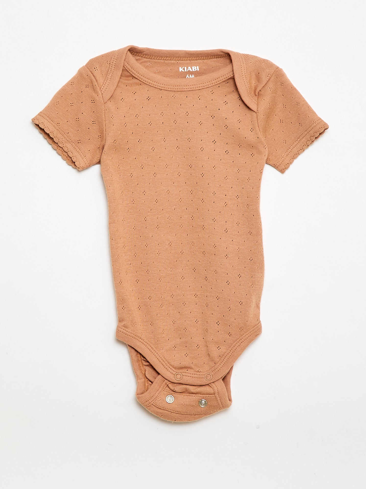 Bodies évolutif en maille unie - Lot de 3 - Beige (CPW60_10)